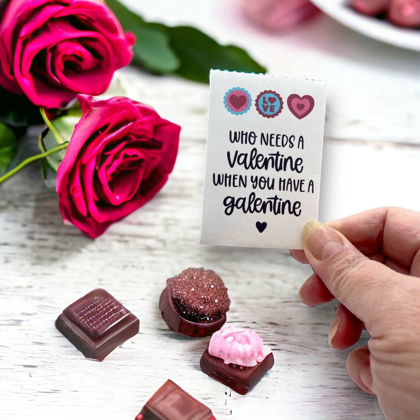 Paquets de graines - Saint-Galentin - Cadeau pour les amies - Comprend des graines - 10 paquets