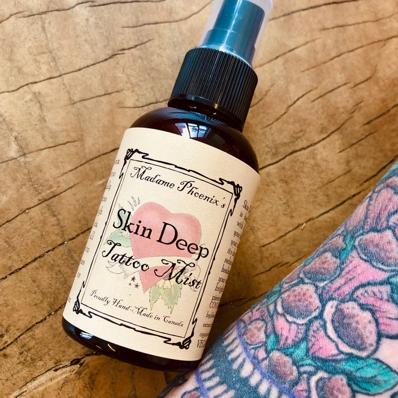Skin Deep All Natural Tattoo Healing Spray