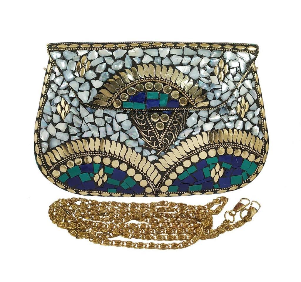 Pochette Mosaïque PAON