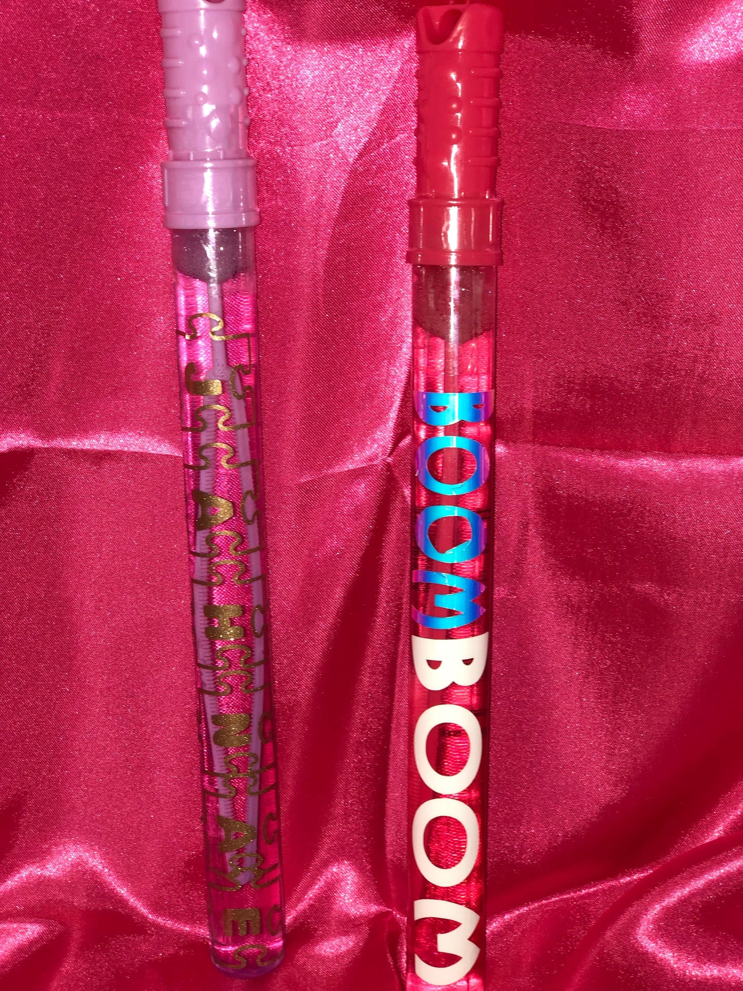Personalized Bubble Wands 12-Pack | Custom Party Favours