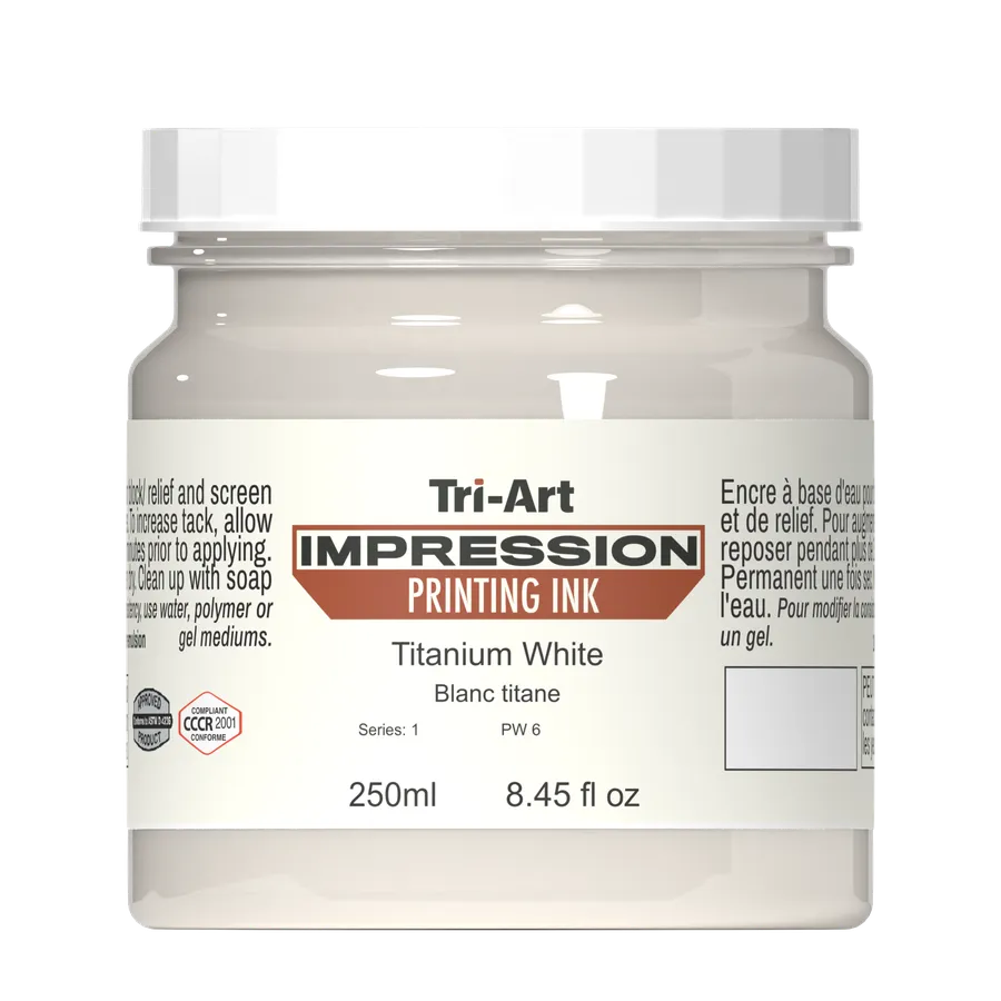 Encre d'impression au bloc Impressions - Blanc Titane