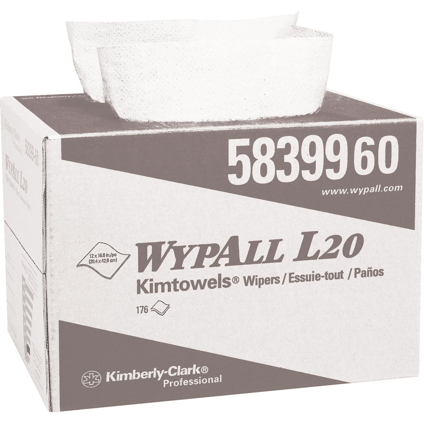 L20 Wipers, All-Purpose, 16-4/5" L x 12-1/2" W