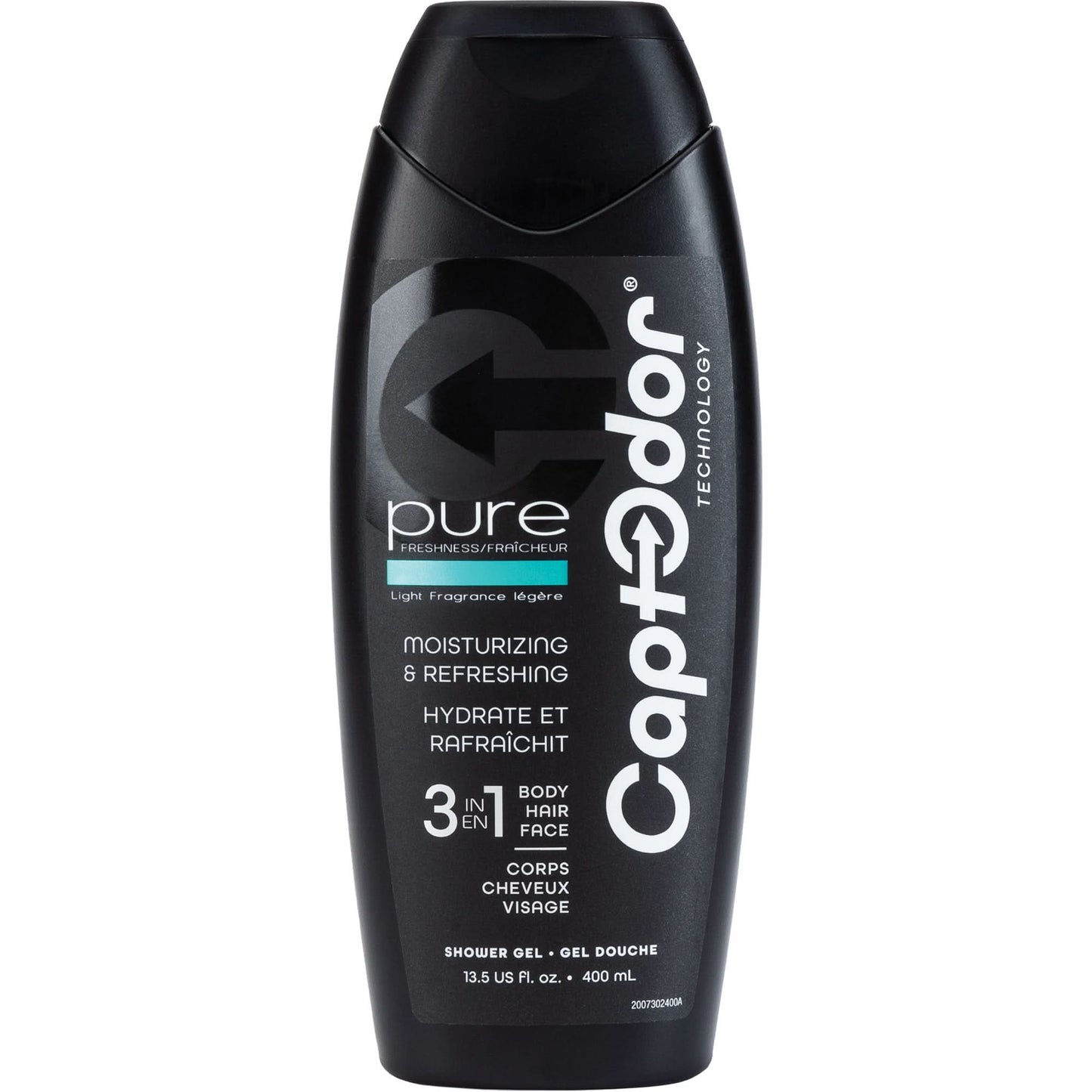 3 in 1 Shower Gel, 400 ml, Pure Freshness, Bottle
