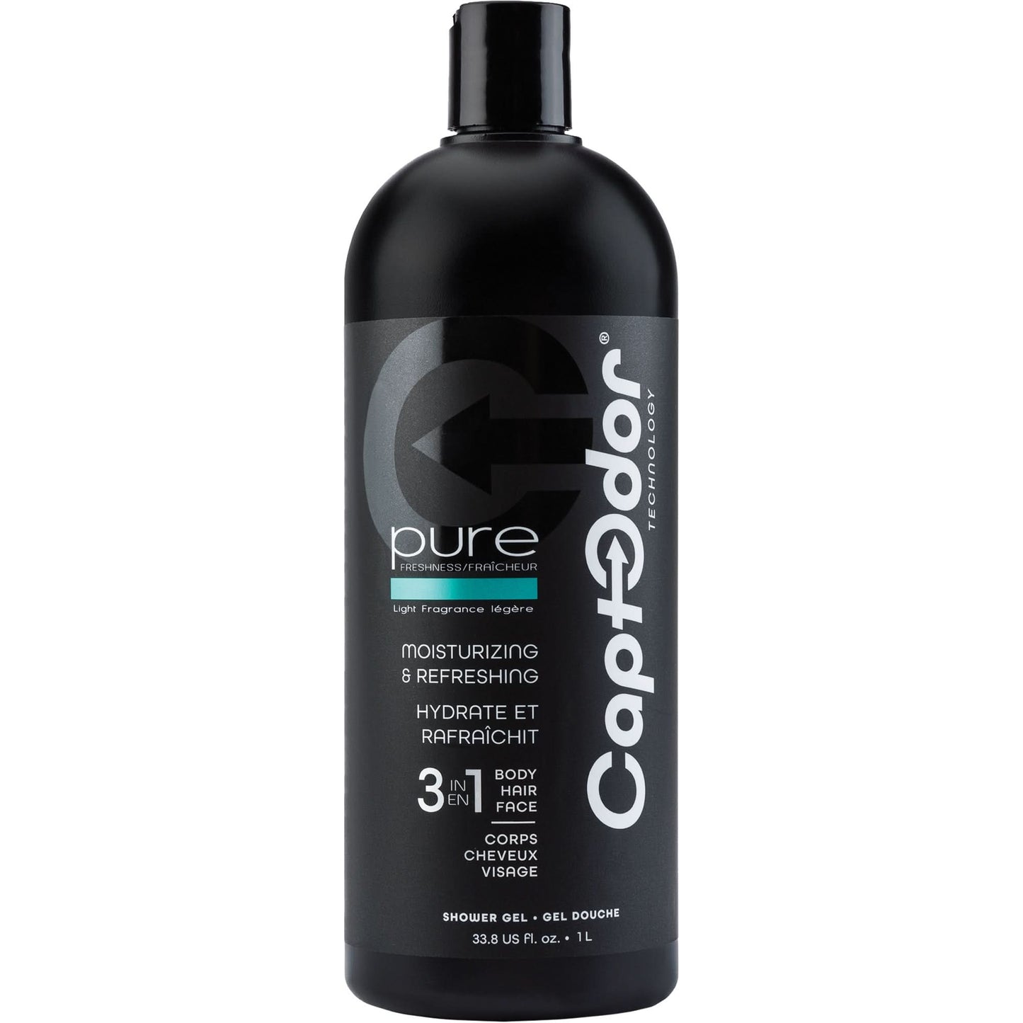 3 in 1 Shower Gel, 1000 ml, Pure Freshness, Bottle