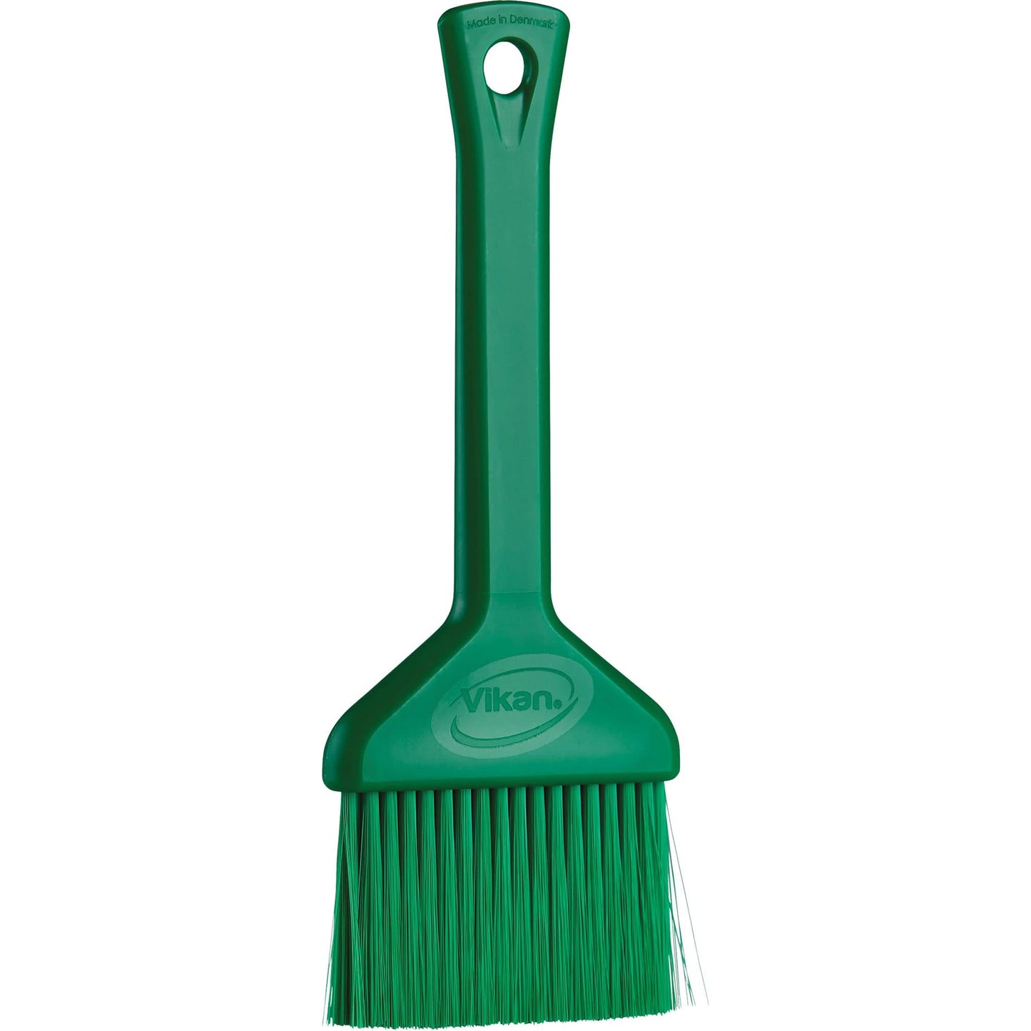 3" Pastry Brush, Soft Bristles, 7-3/4" Long, Green