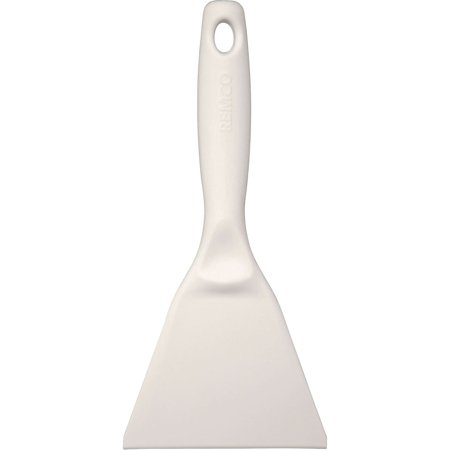 High Temperature Large Hand Scraper, White, 4-1/4" W x 9-3/8" L