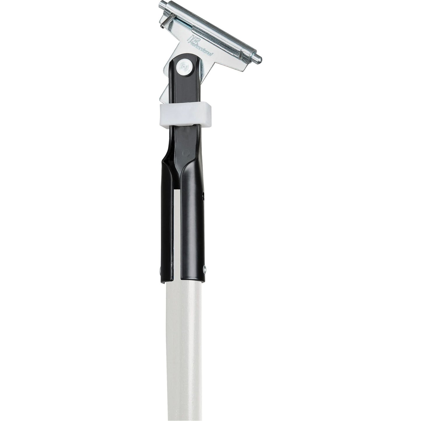 White Clipper Dust Mop Handle, Fibreglass, 1" Diameter, 60" Length