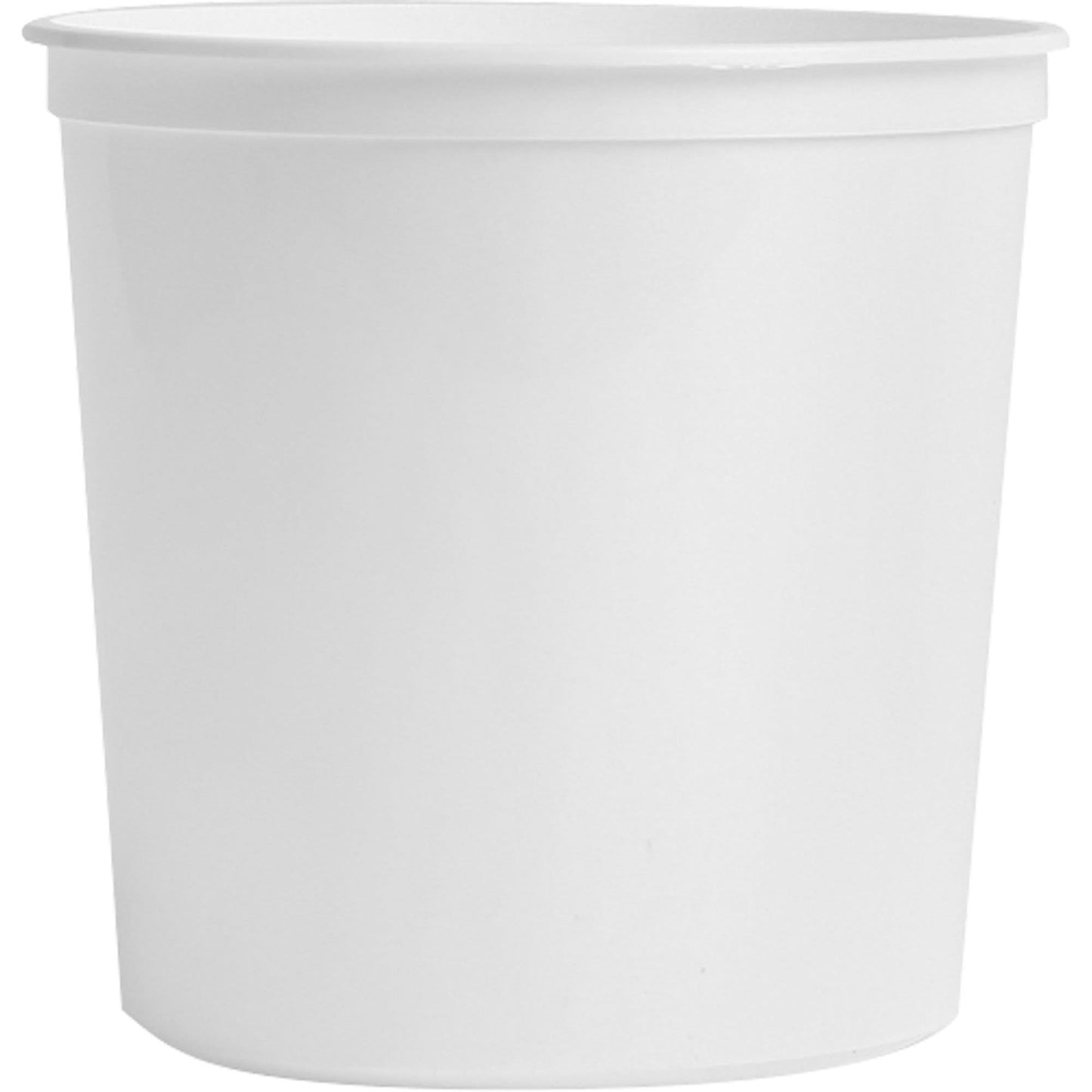 Food Storage Container, Plastic, 2 L Capacity, White