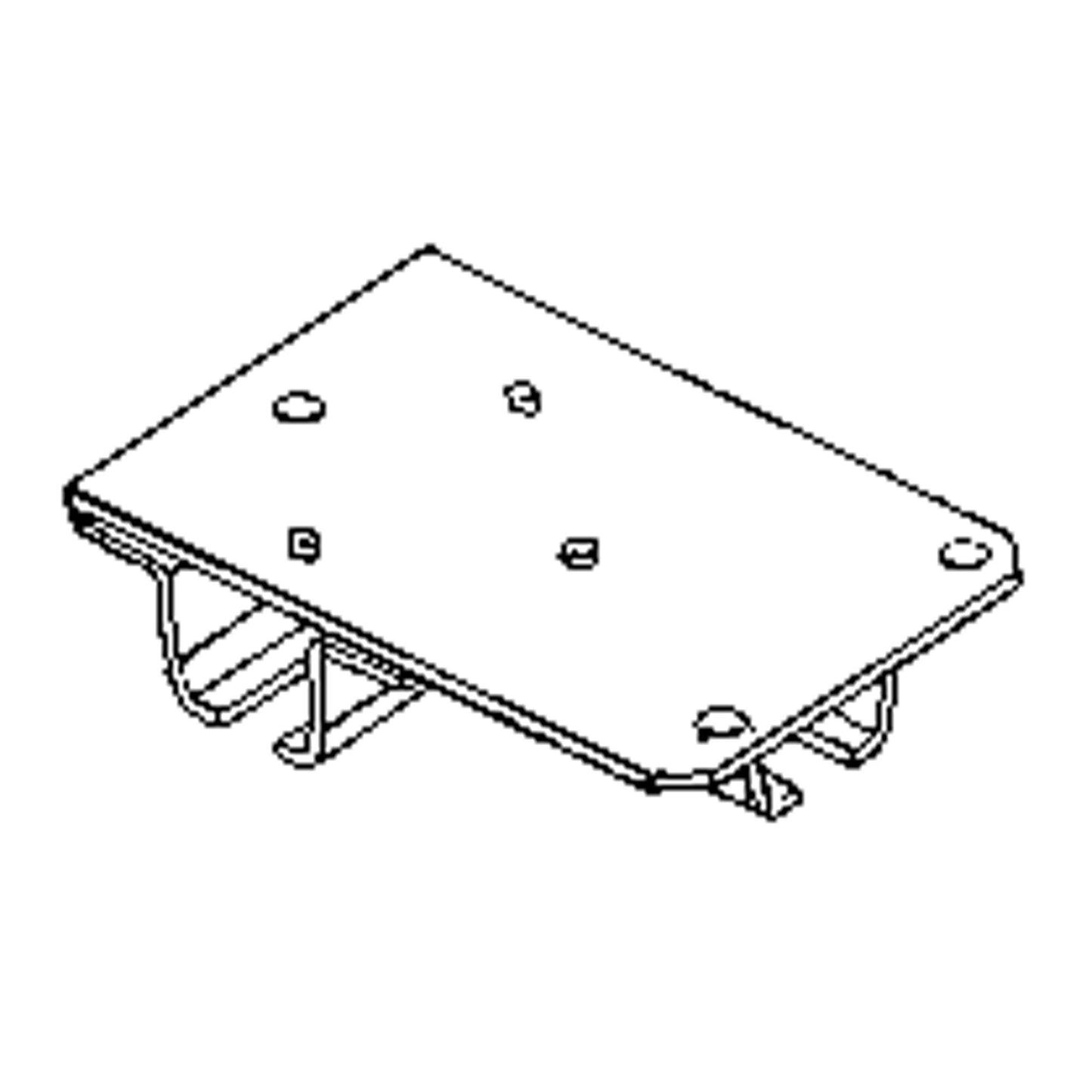 Ceiling Mount Curtain Partition Connector