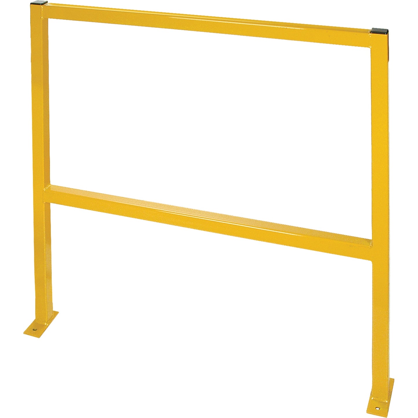 Barrières de protection - style tubulaire, 243,8 cm L x 125,7 cm H, jaune