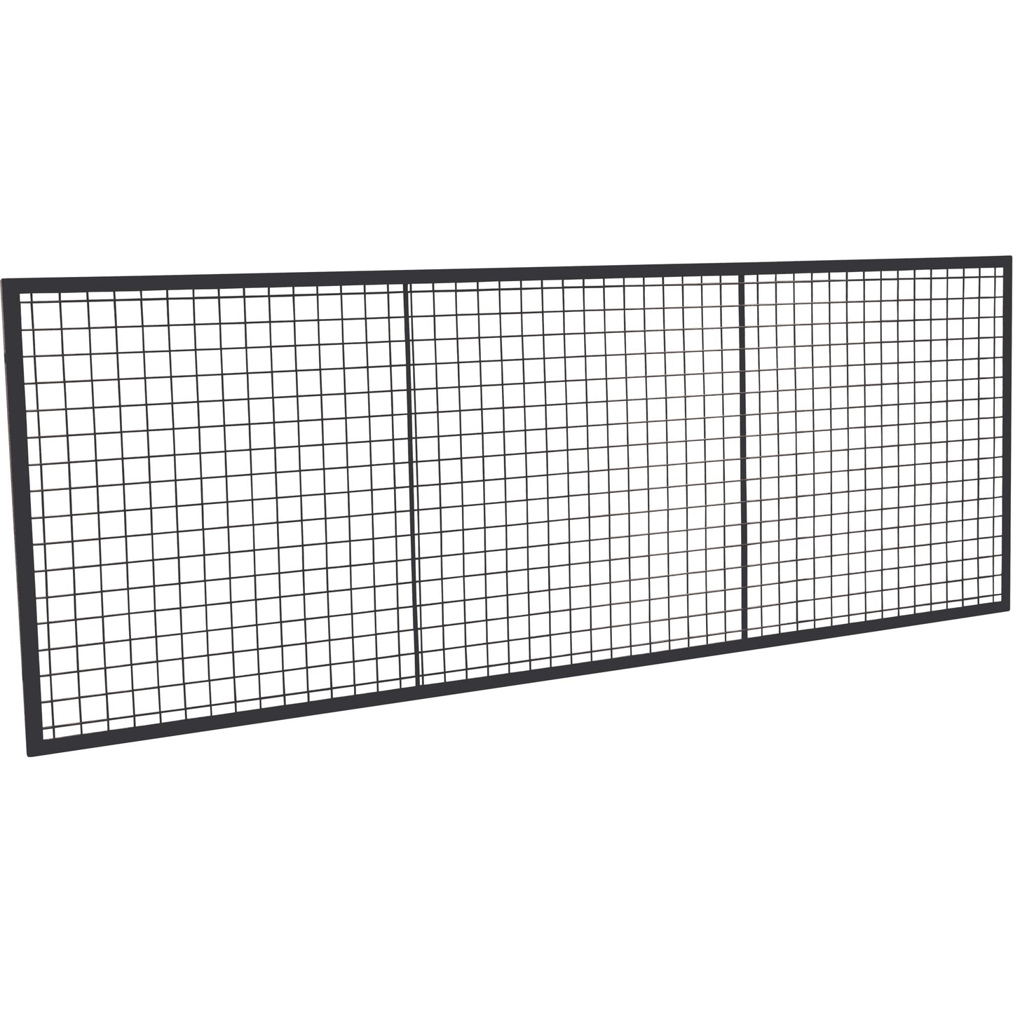 Wire Mesh Partition Panel, 3' H x 8' W