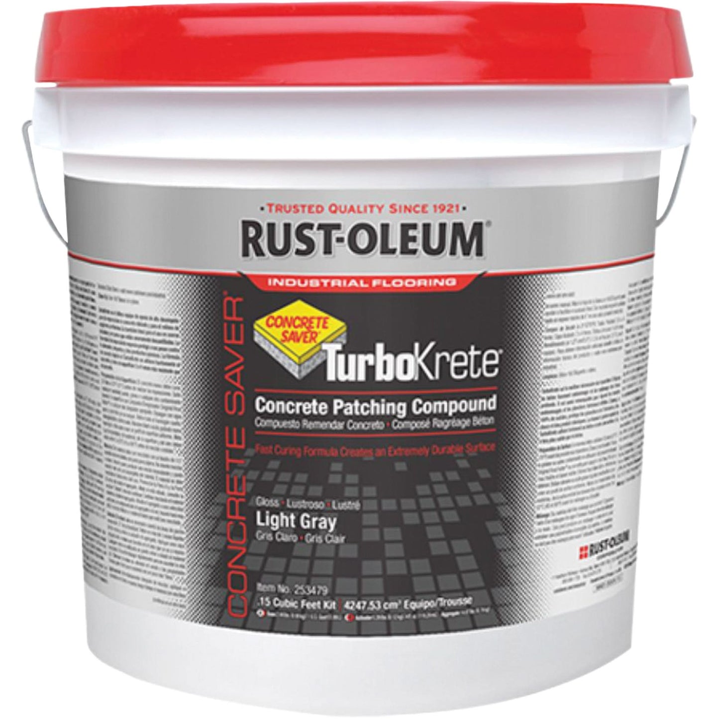 Kit de réparation pour béton TurboKrete®, gris