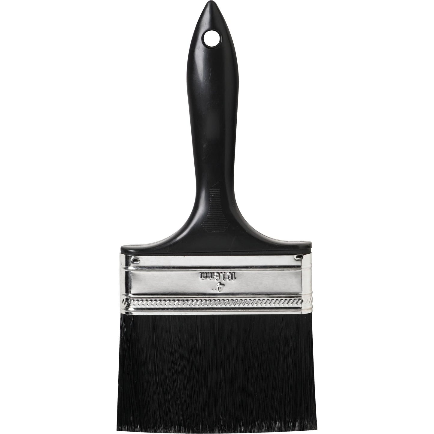 Rubberset® Economy Trim & Wall Paint Brush, Polyolefin, Plastic Handle, 4" Width