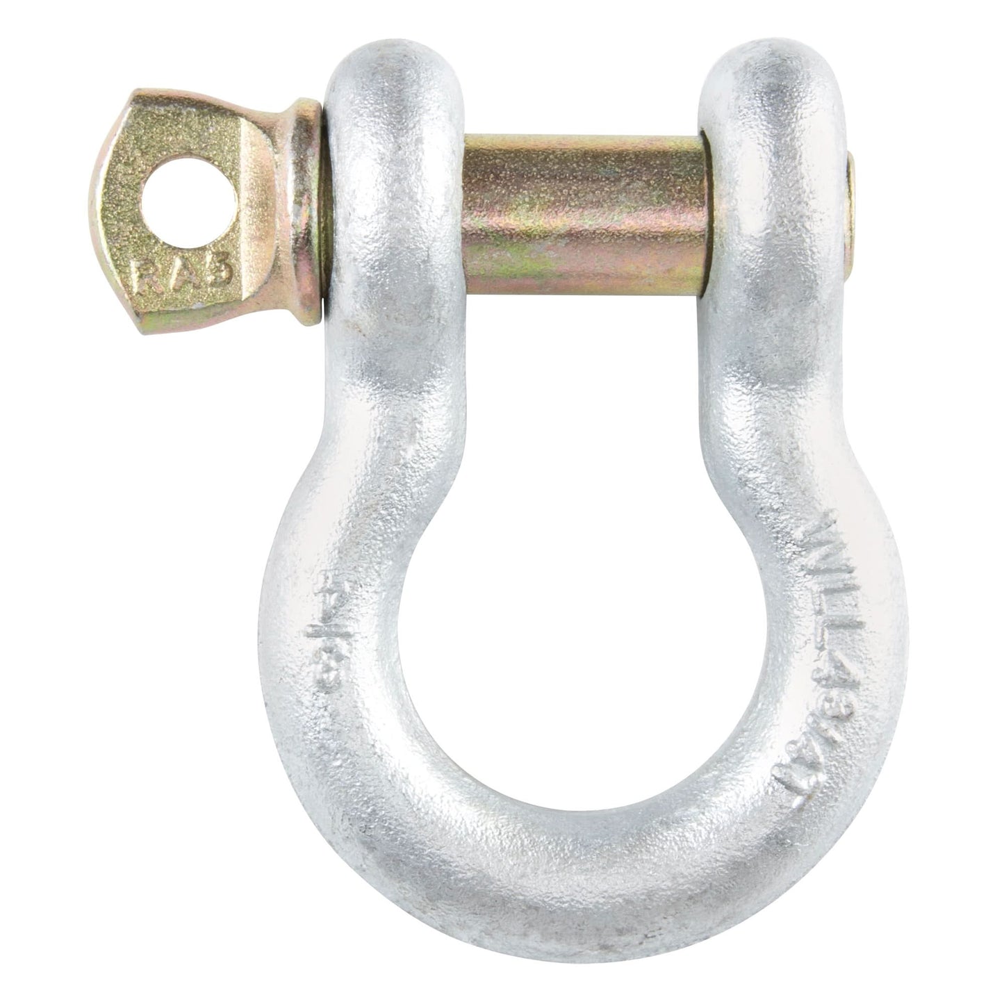 Screw Pin Anchor Shackle, 1", Screw Pin, Hot Dip Galvanized