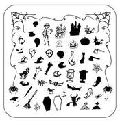Clear Jelly Stamper - Haunted Doodle