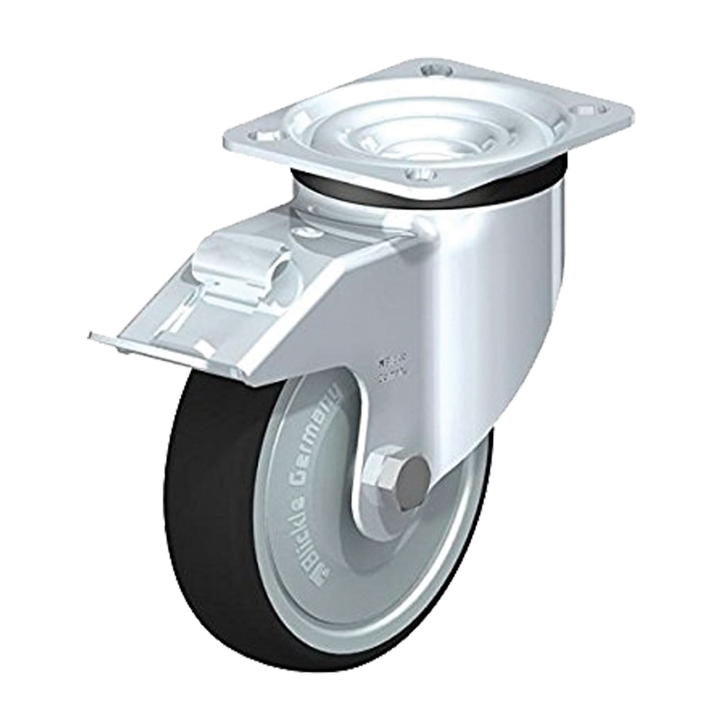 High-Quality Caster, Swivel, 5" (127 mm), Thermoplastic Polyurethane, 550 lbs. (249.5 kg.)