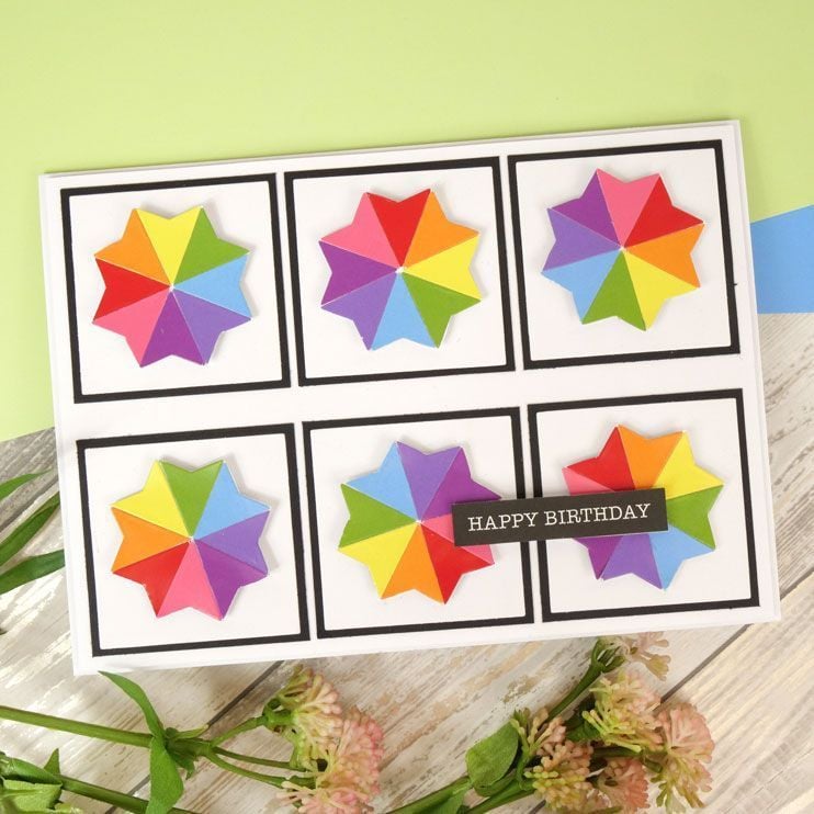 Matrices de découpe Pierre de lune – Mini Shape Builders – Carrés, étoiles et hexagones