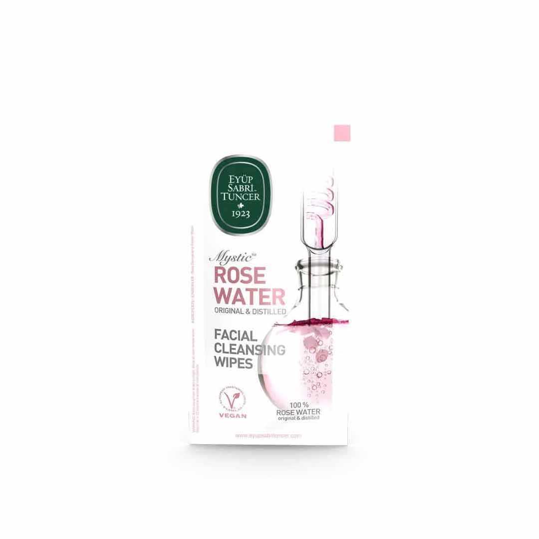 Mystic Rose Water Facial Wipes – Weekly Care Pack 7pcs | %100 Rose Water