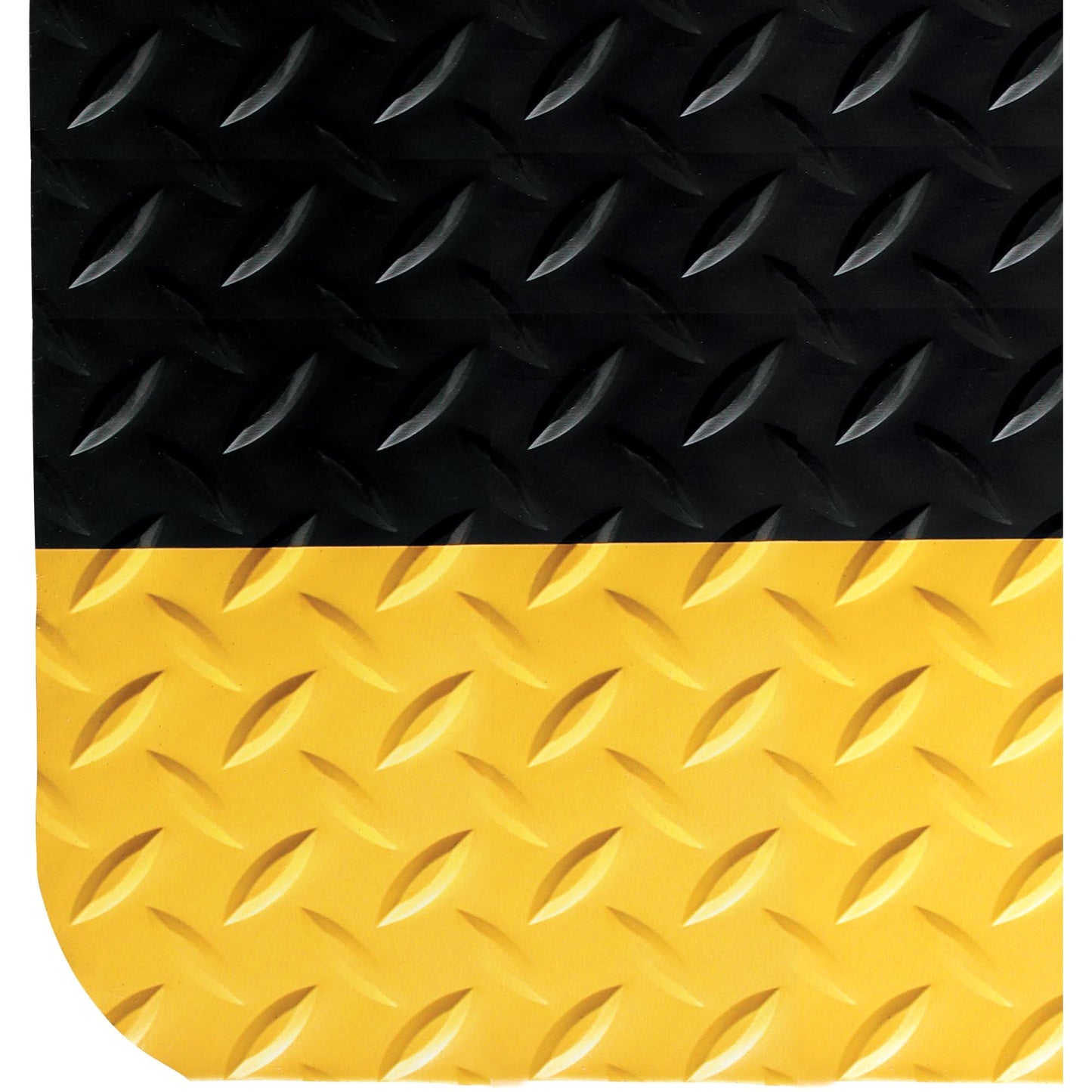 SpongeCote® No. 415 Mats, Diamond, 2' x 3' x 9/16", Charcoal, PVC
