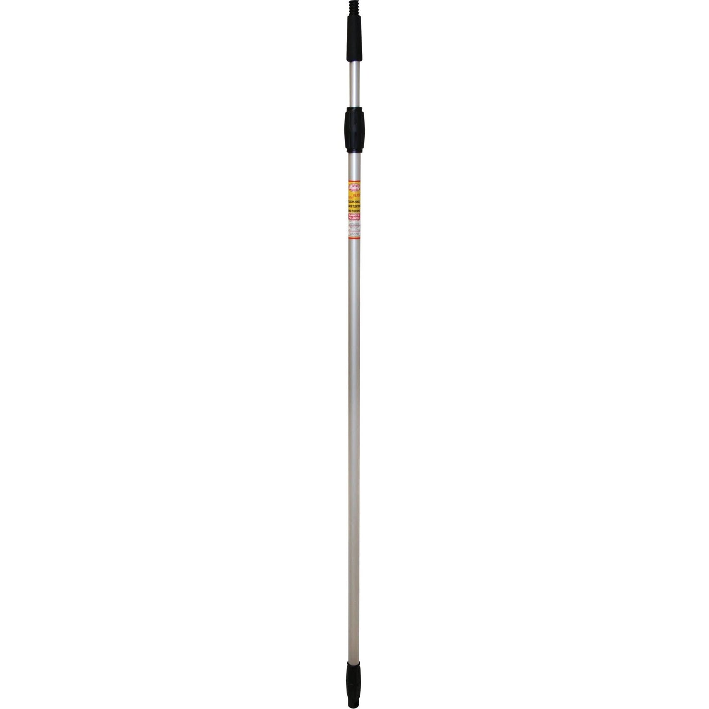 Extension Squeegee Handle, Aluminum, Telescopic, ACME Threaded Tip, 96" Length