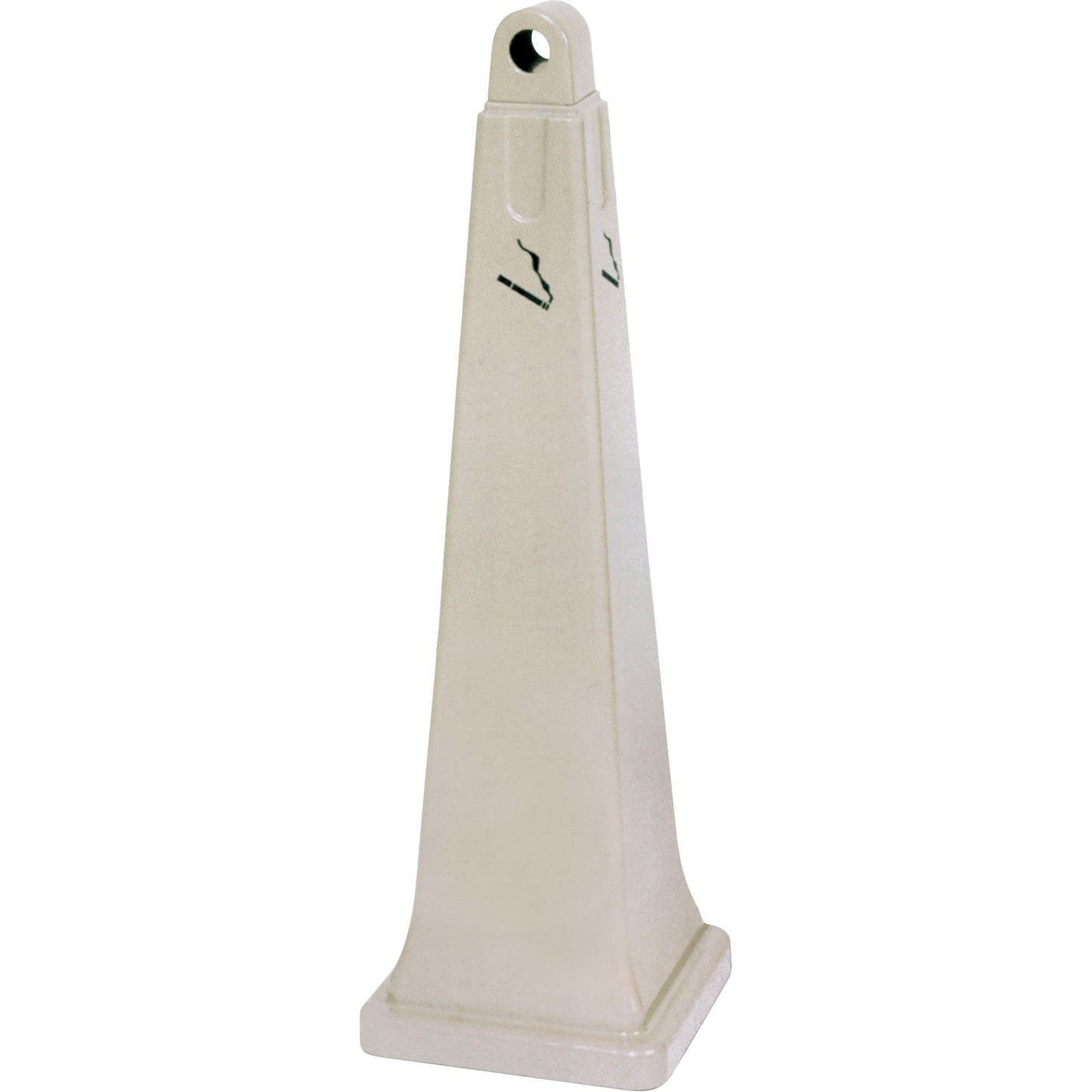 Groundskeeper™ Cigarette Waste Collectors, Free-Standing, Plastic, 1 US gal. Capacity, 39-3/4" Height