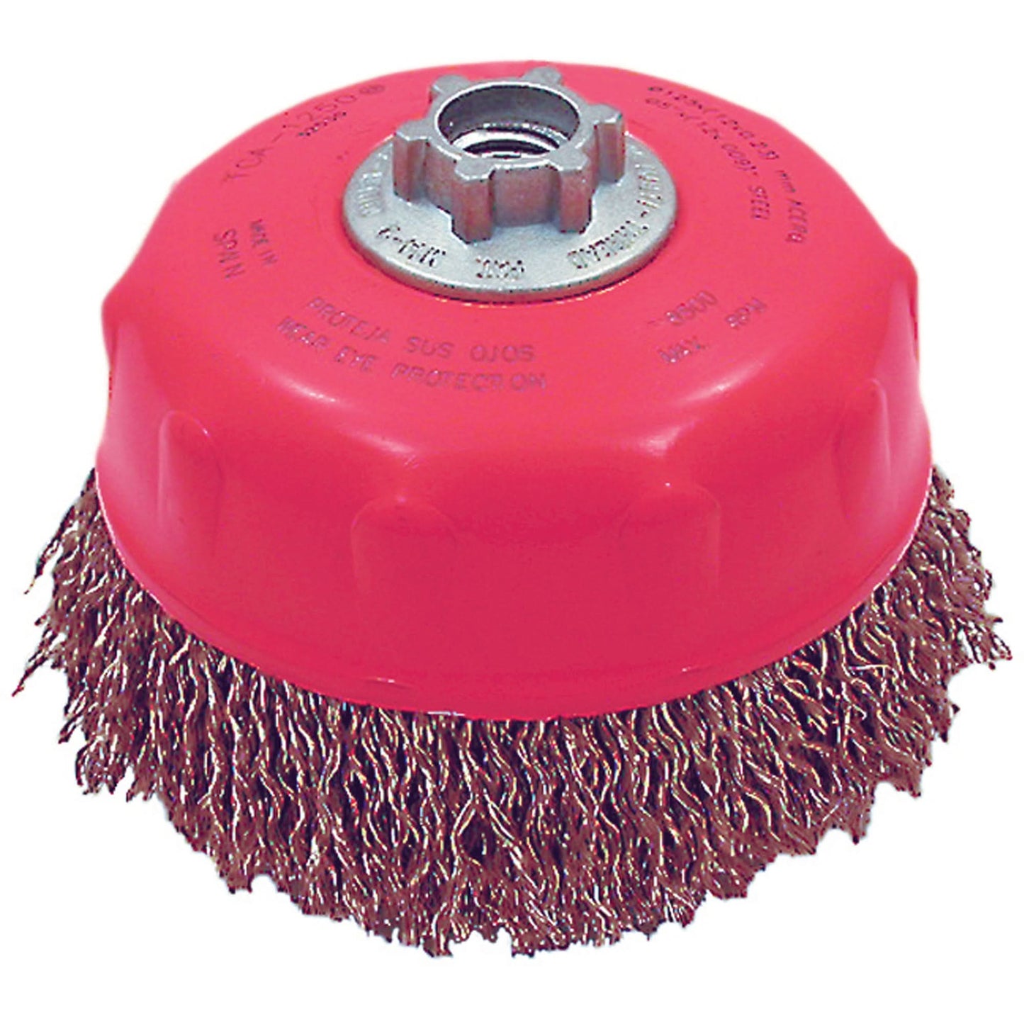 MAXI-CRIMPED Premium Crimped Wire Cup Brush