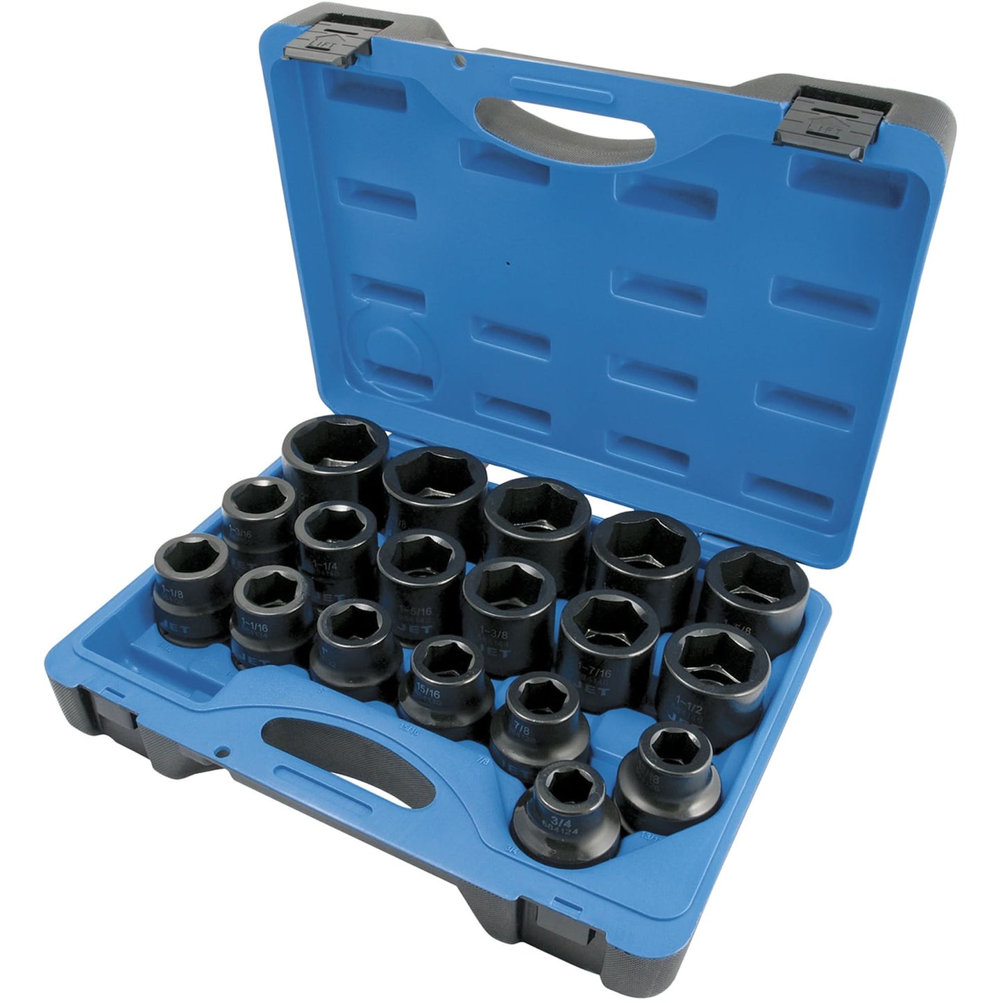 PS1801 6-Point SAE Socket Set, 18 Pcs, Impact, 1" Drive Size
