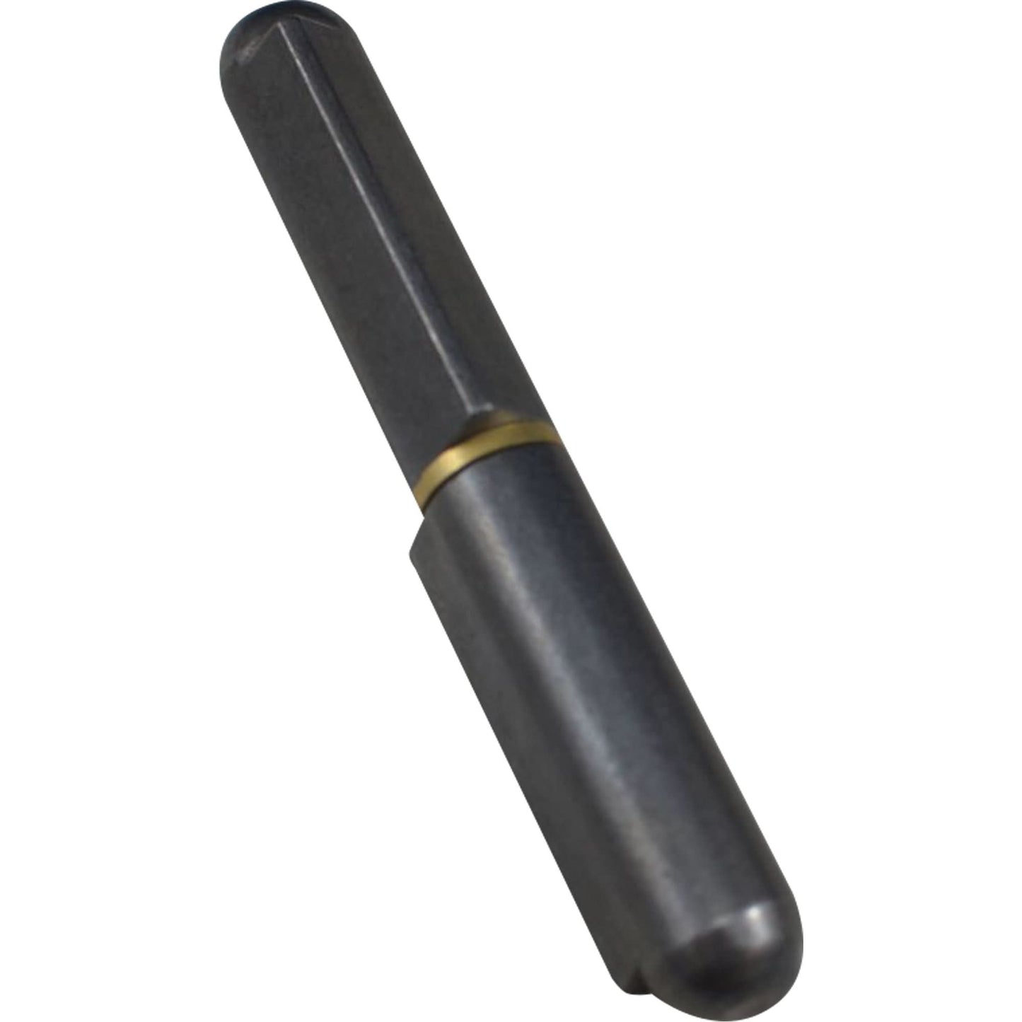 Charnière à souder avec rondelle, 5/8" dia. x 4-3/4" L, acier doux avec axe fixe en acier