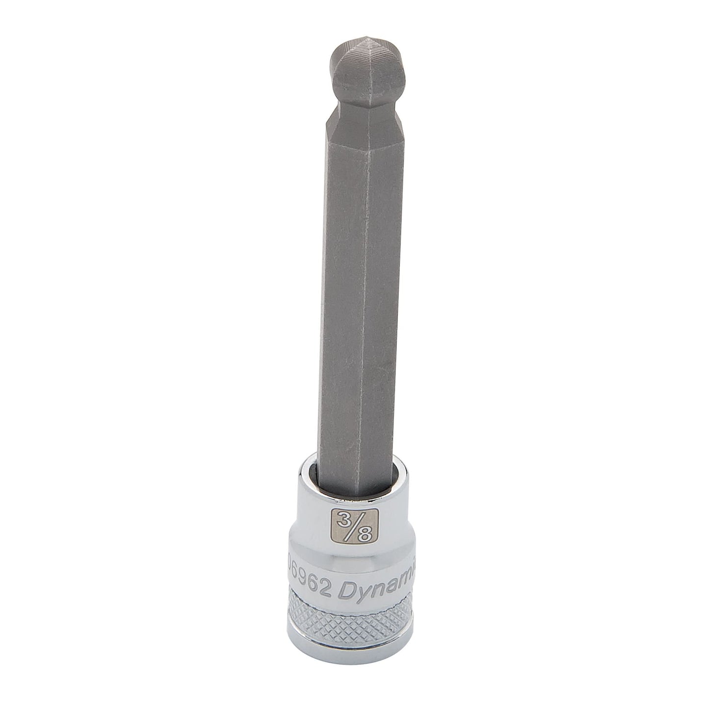 Long SAE Bit Socket, 3/8" x 3-5/8" L, 3/8" Drive
