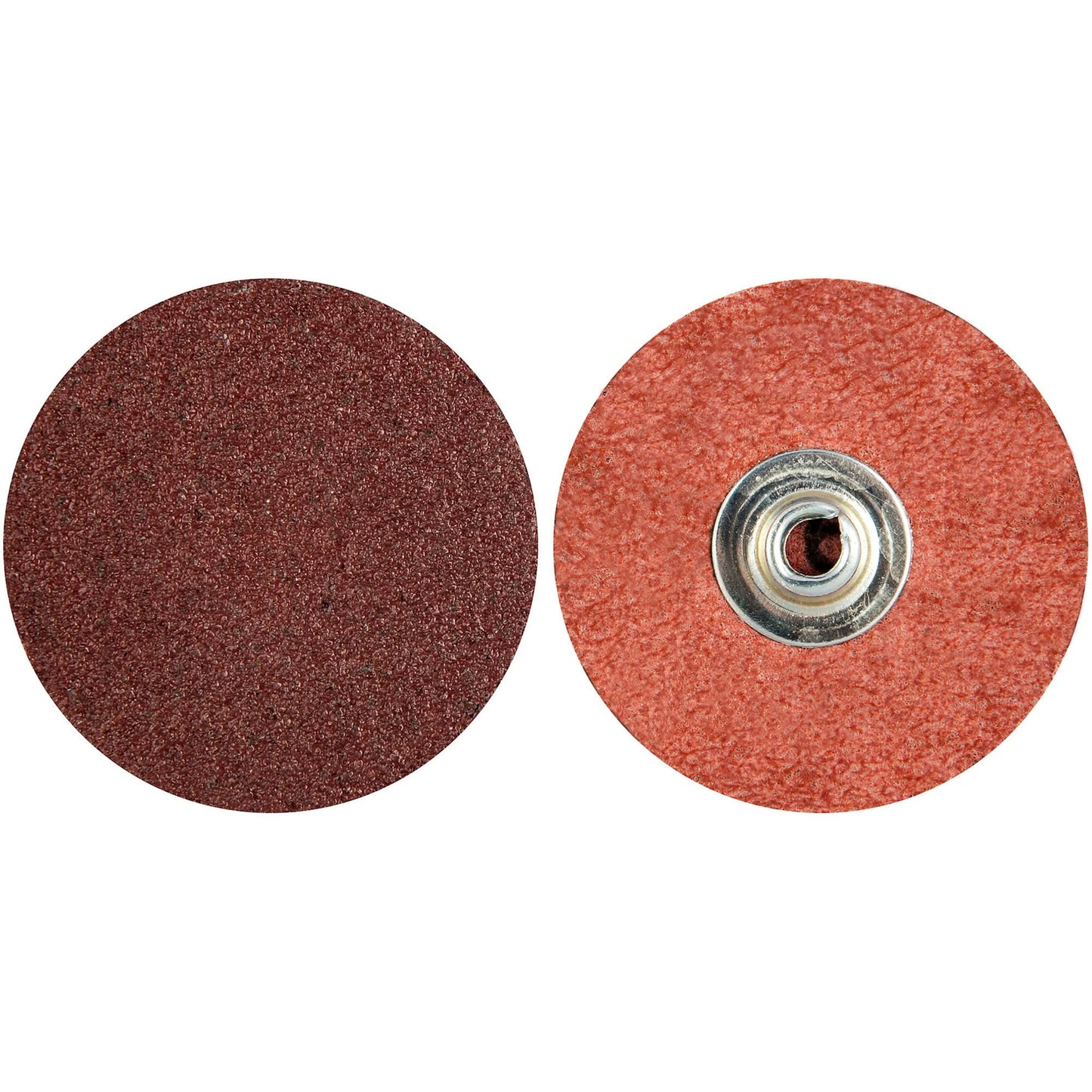 MERIT ALO RESIN BOND Cloth Discs, 2" Dia., 120 Grit, Aluminum Oxide