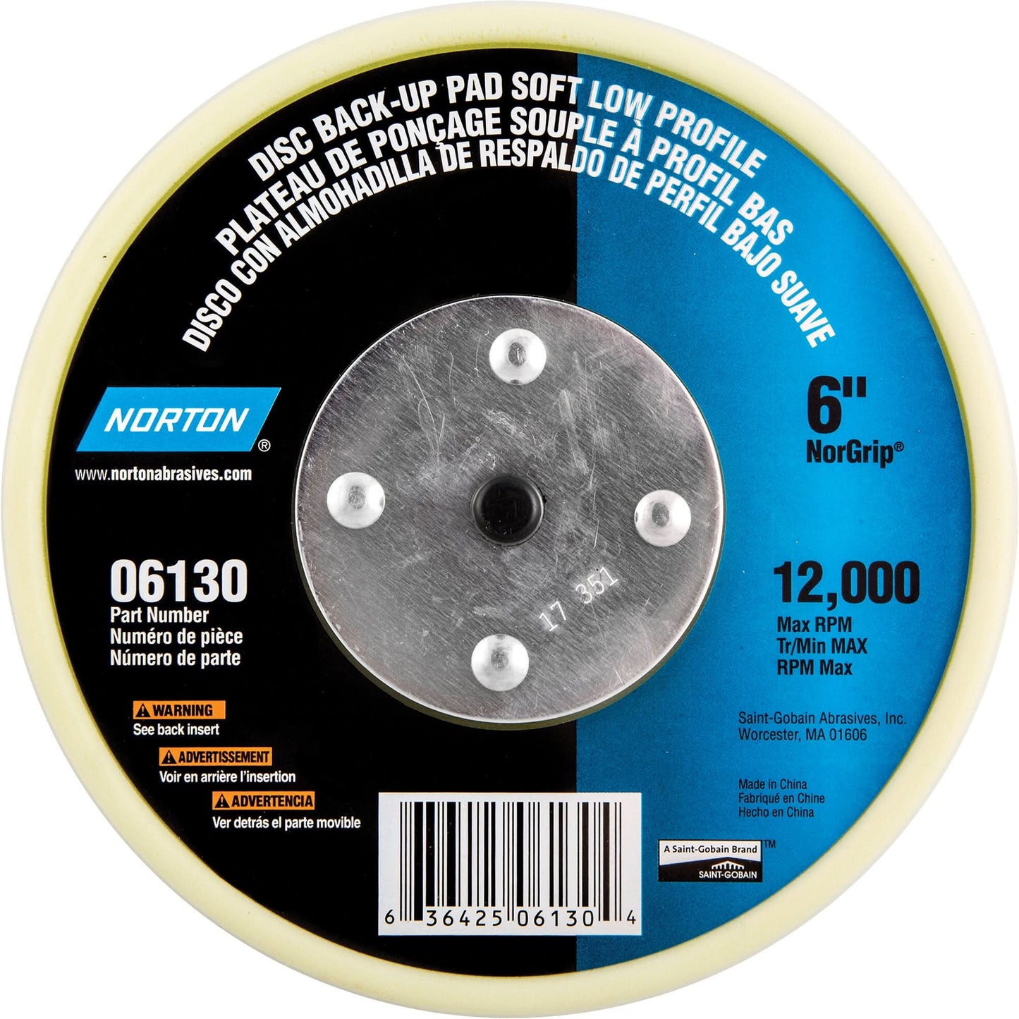 Back Up Pads For PSA & Hook And Loop Paper Discs