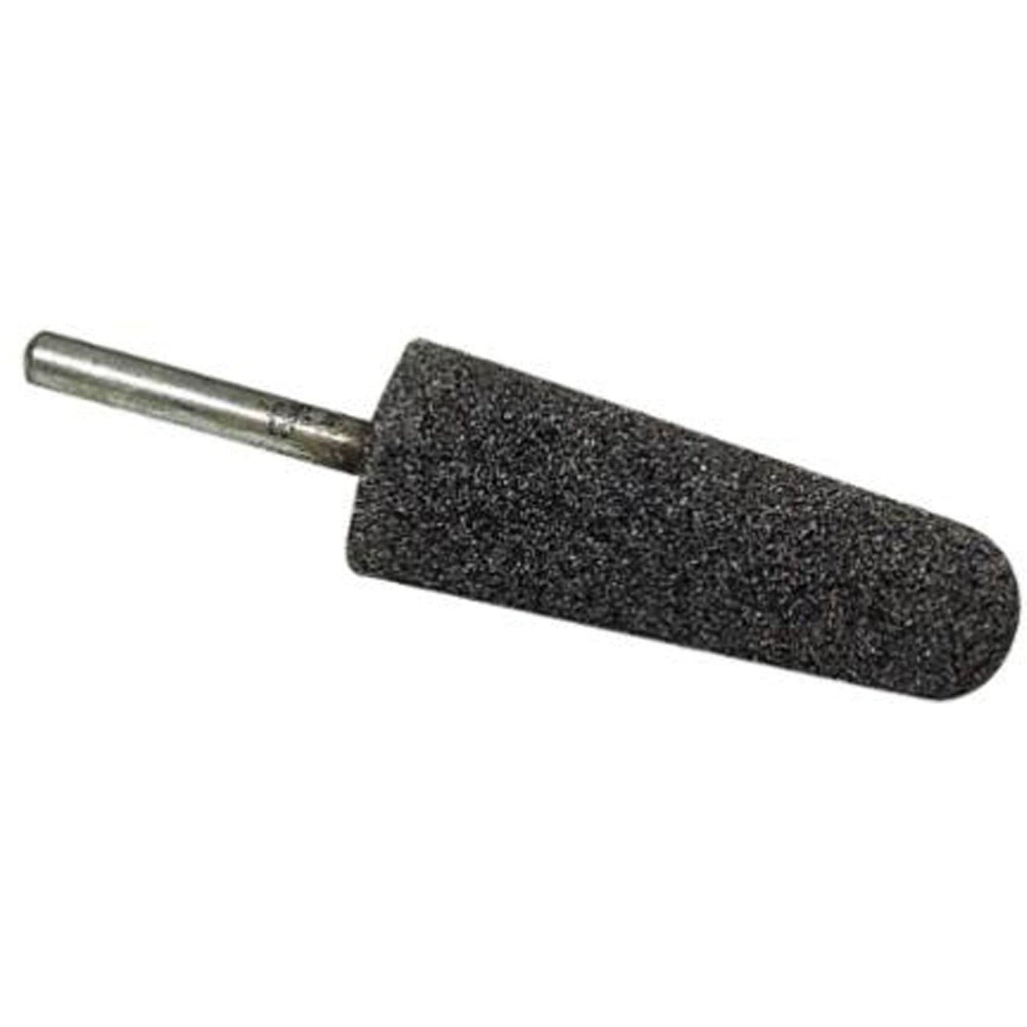 Pointes montées Norzon® à liant résine, A3, Alumine de Zircone, 1 po de diamètre, 2-3/4 po de longueur