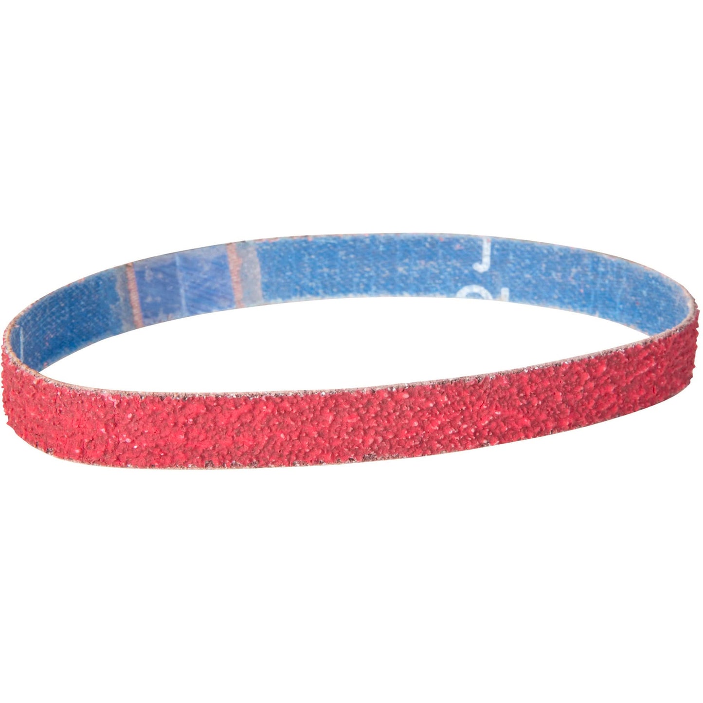 Cloth File Belt, 1/2" W x 24" L, Ceramic Alumina, 50 Grit
