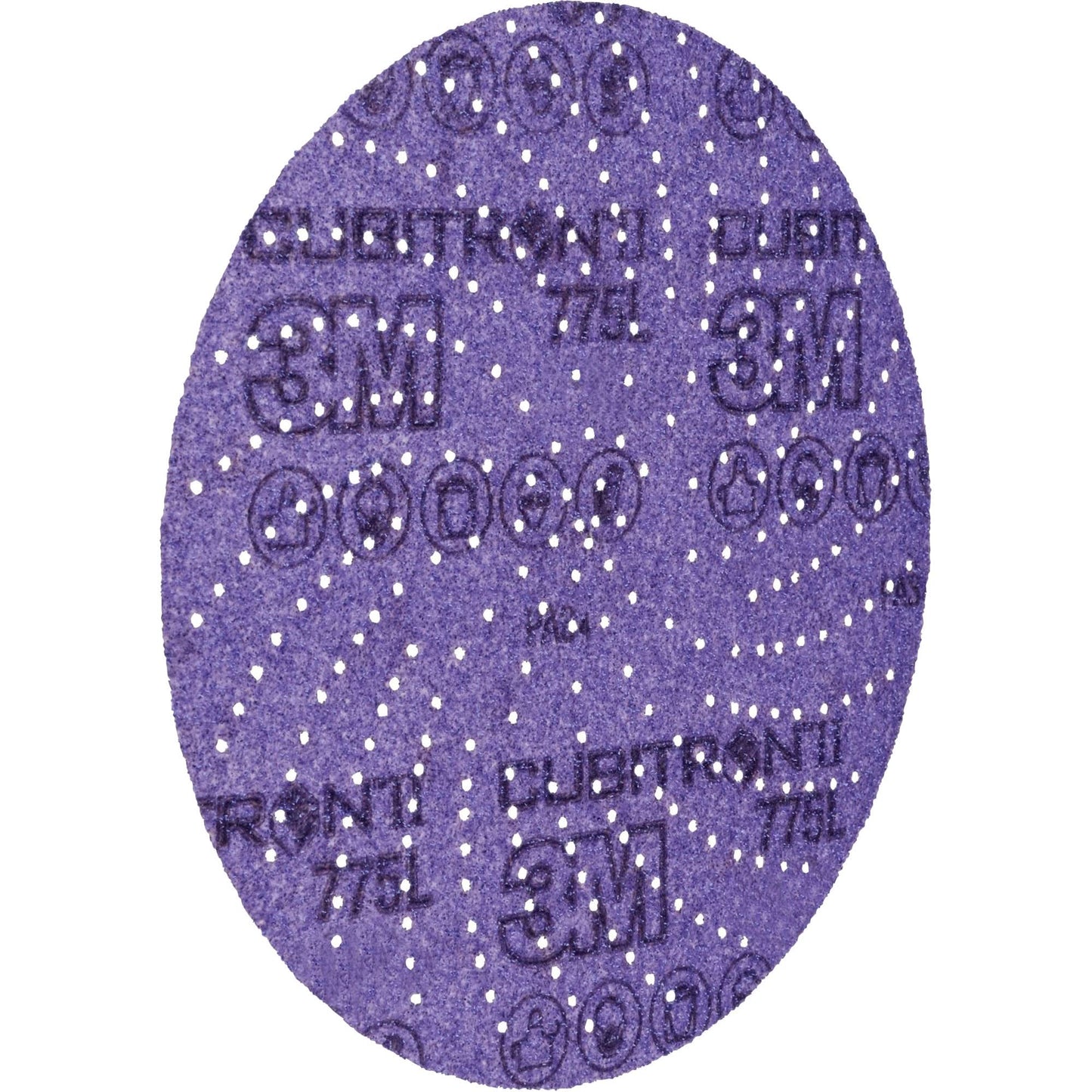 Disque film Cubitron™ II Hookit™ 775L, 12,7 cm de diamètre, grain 320+, céramique, poids F