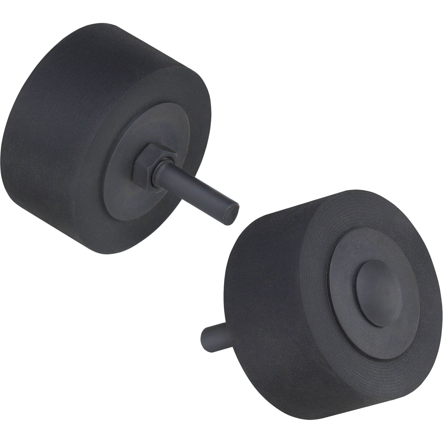 2" x 1" x 1/4" Rubber Cushion Polishing Wheel 45129