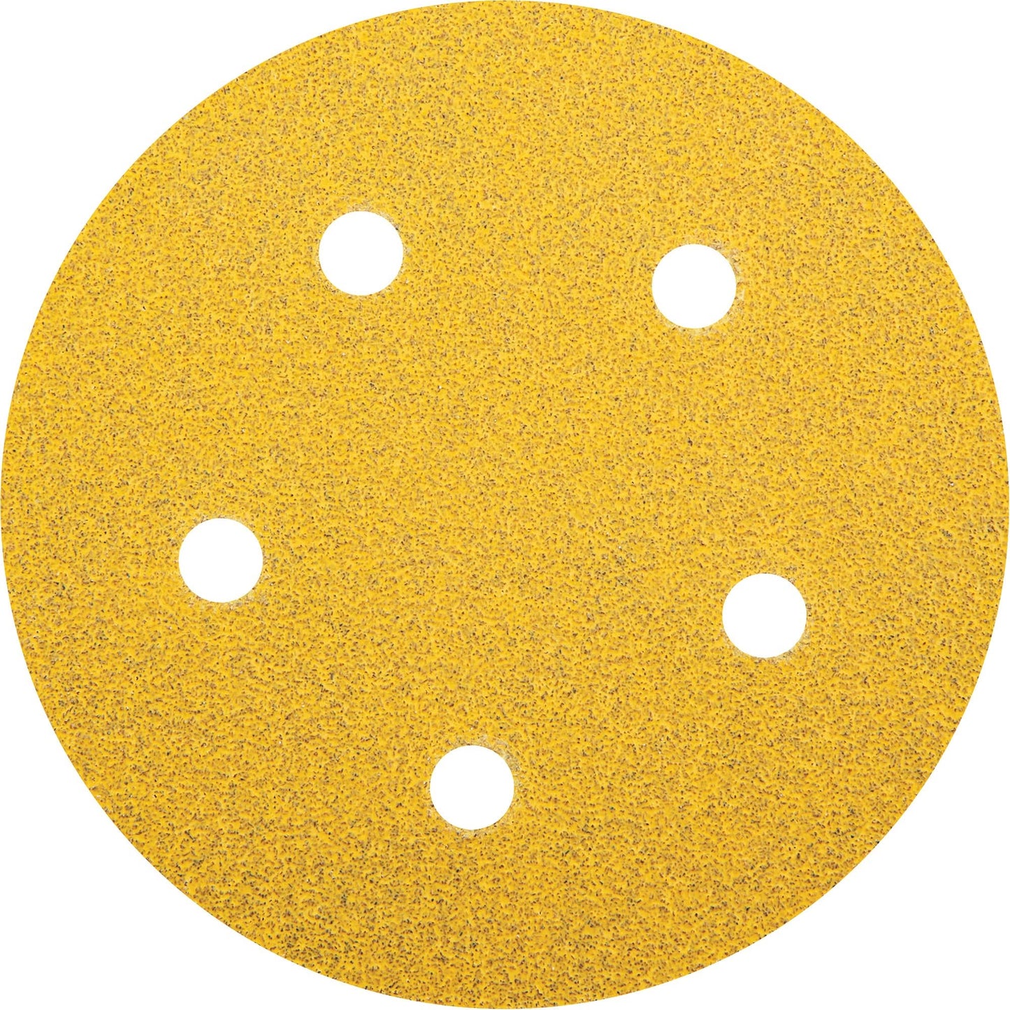 Gold Reserve™ Paper Hook & Loop Vacuum Disc, 5" Dia., P60 Grit, Aluminum Oxide, C-Weight
