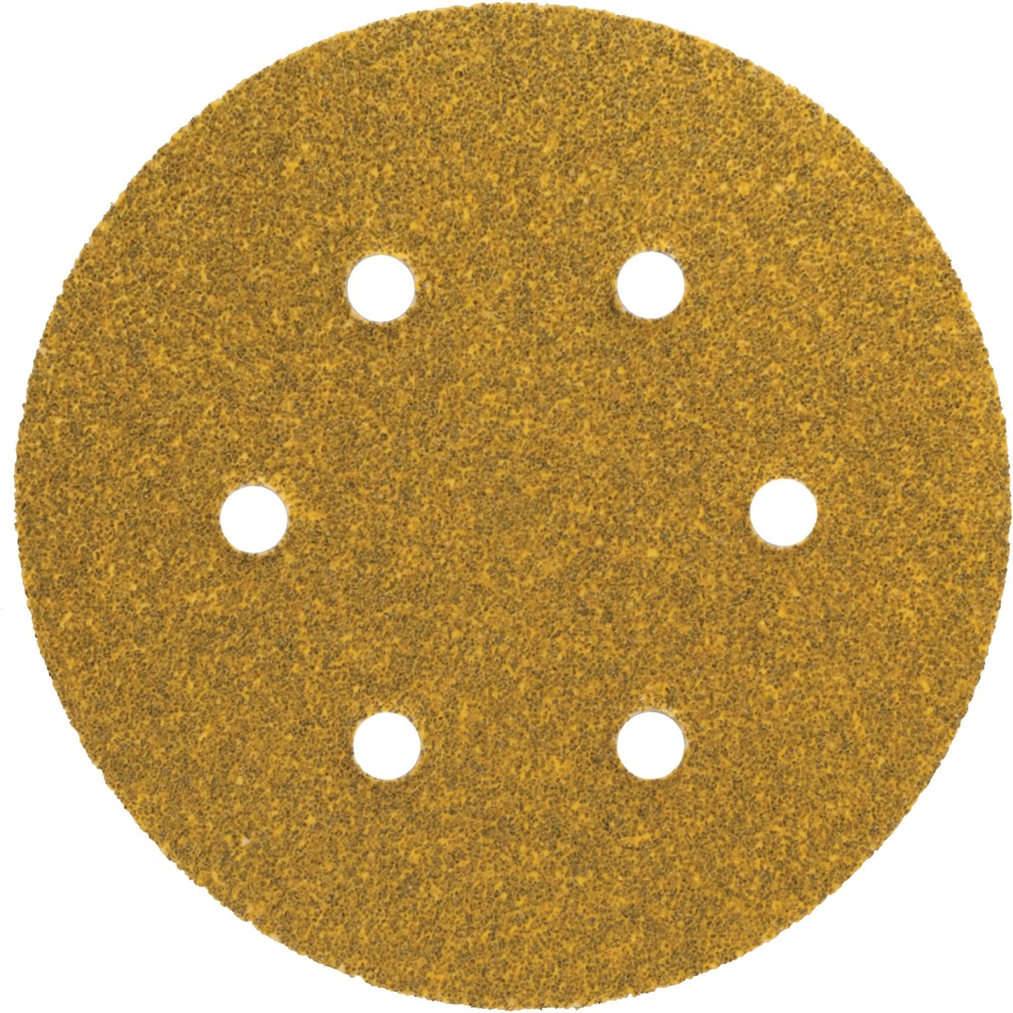 Gold Reserve™ A296 Paper Hook & Loop Vacuum Disc, 5" Dia., Fine/P220 Grit, Aluminum Oxide, C-Weight