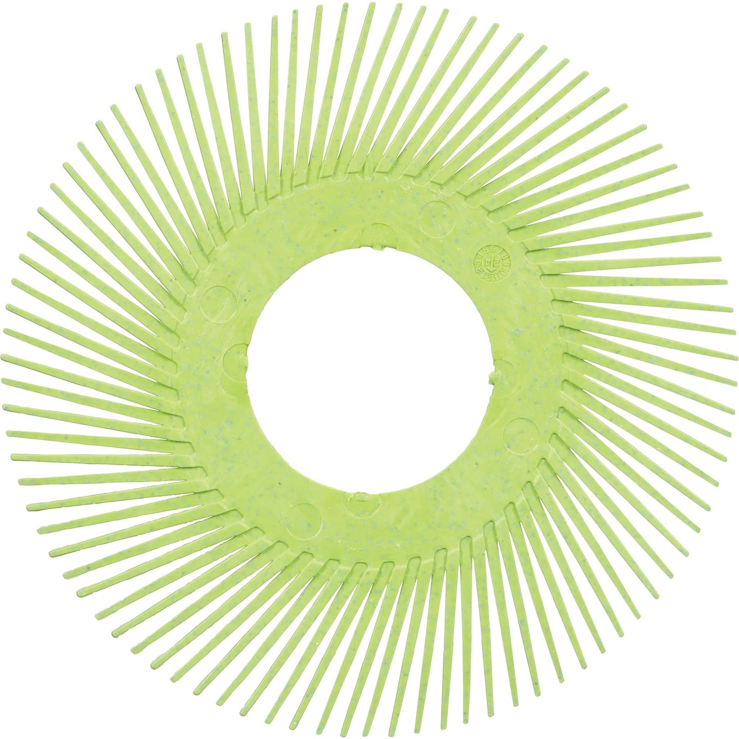 Scotch-Brite™ Type A Precision Radial Bristle Brush PN-RB without Adapter, Ceramic, 50+ Grit, 6" Dia.