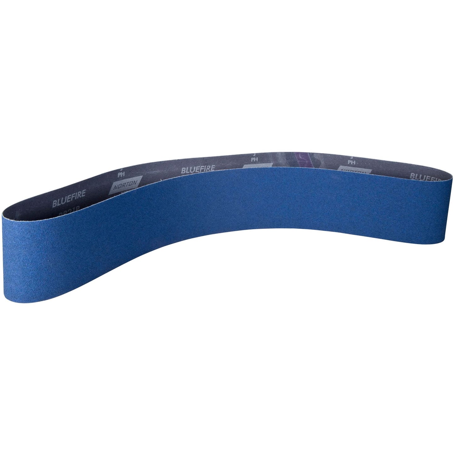 BlueFire® Narrow Benchstand Sanding Belt, 2-1/2" W x 60" L, Zirconia Alumina, 50 Grit