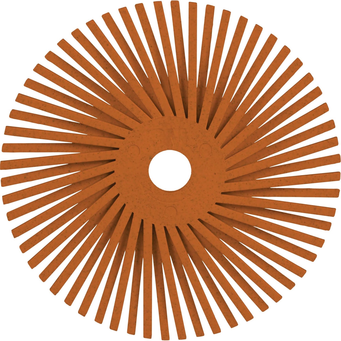 Scotch-Brite™ Type A Precision Radial Bristle Brush PN-RB, Ceramic, 80+ Grit, 3" Dia.