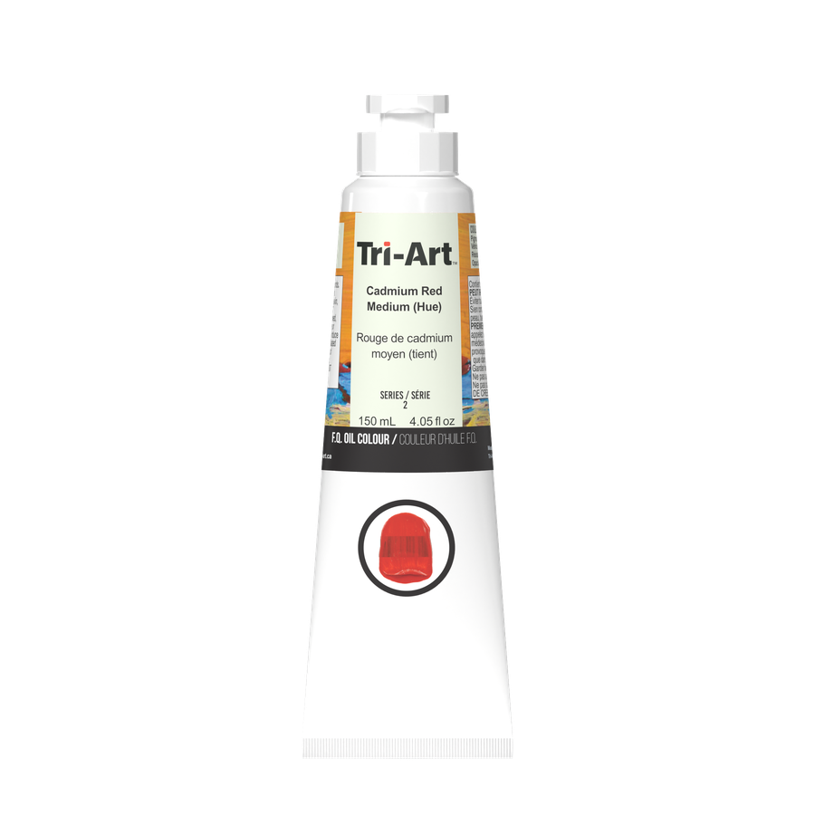 Tri-Art Oil Colours - Cadmium Red Medium Hue
