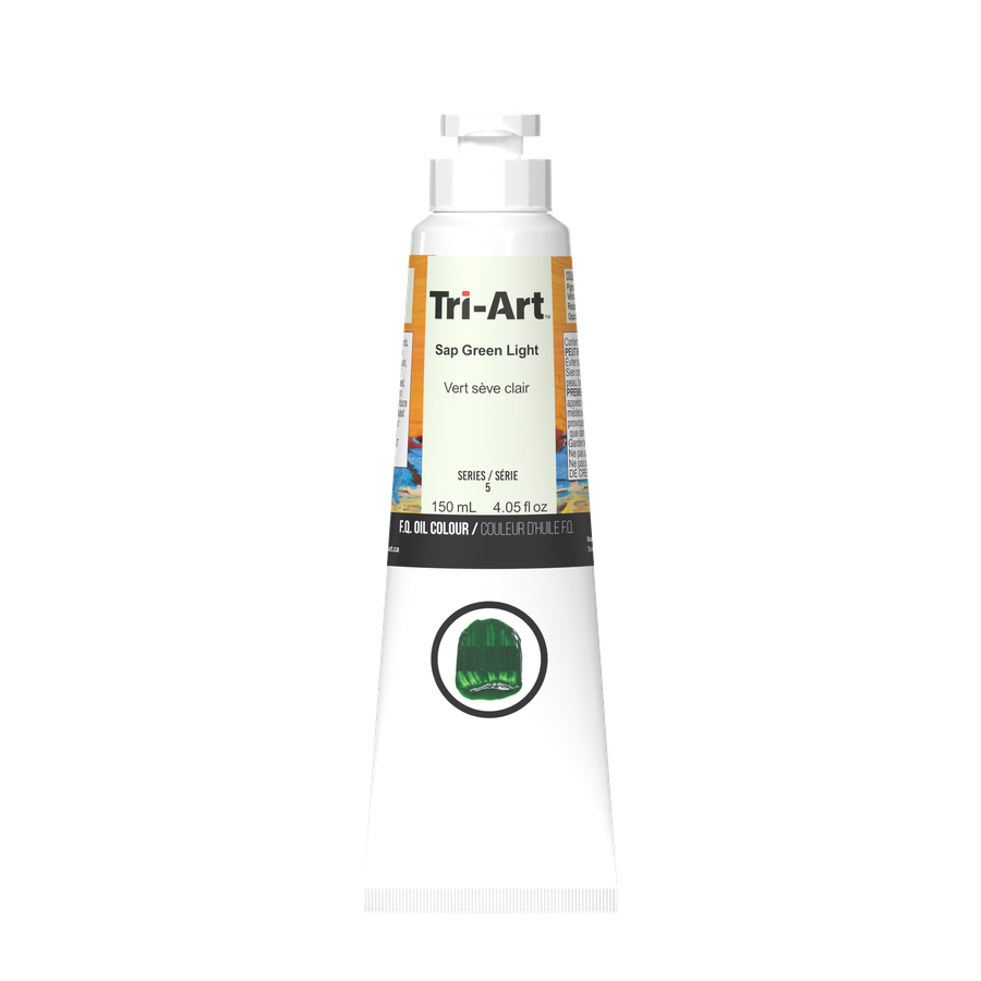 Tri-Art Oil Colours - Sap Green Light