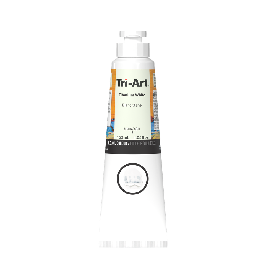 Tri-Art Oil Colours - Titanium White