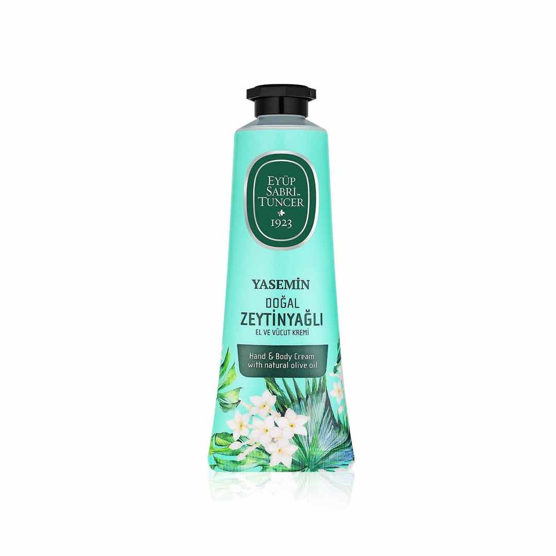 Jasmine Olive Oil Hand & Body Cream – 50 ml | Deep Hydration & Soft Floral Scent