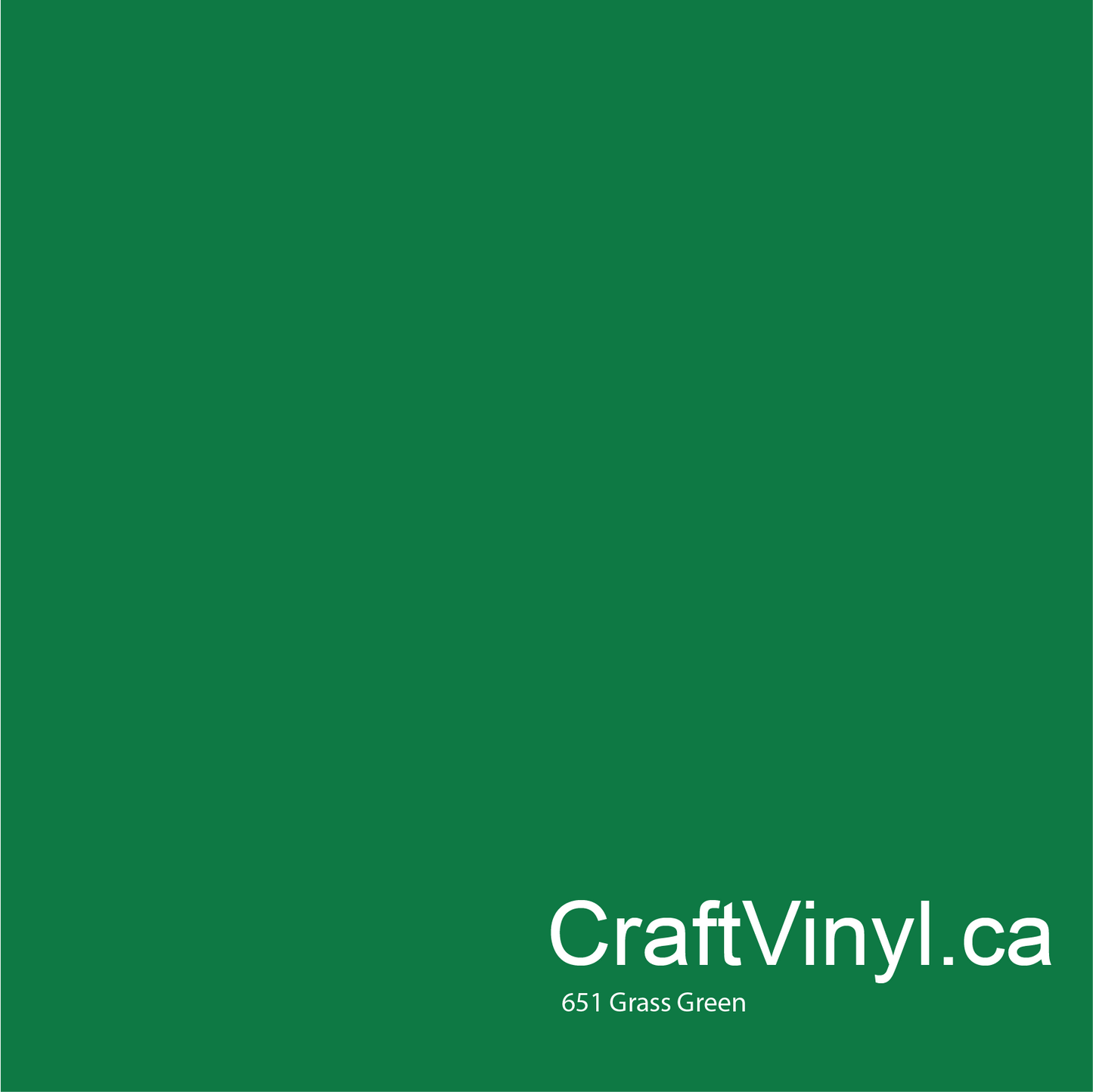 Oracal 651 Glossy Grass Green Vinyl #068