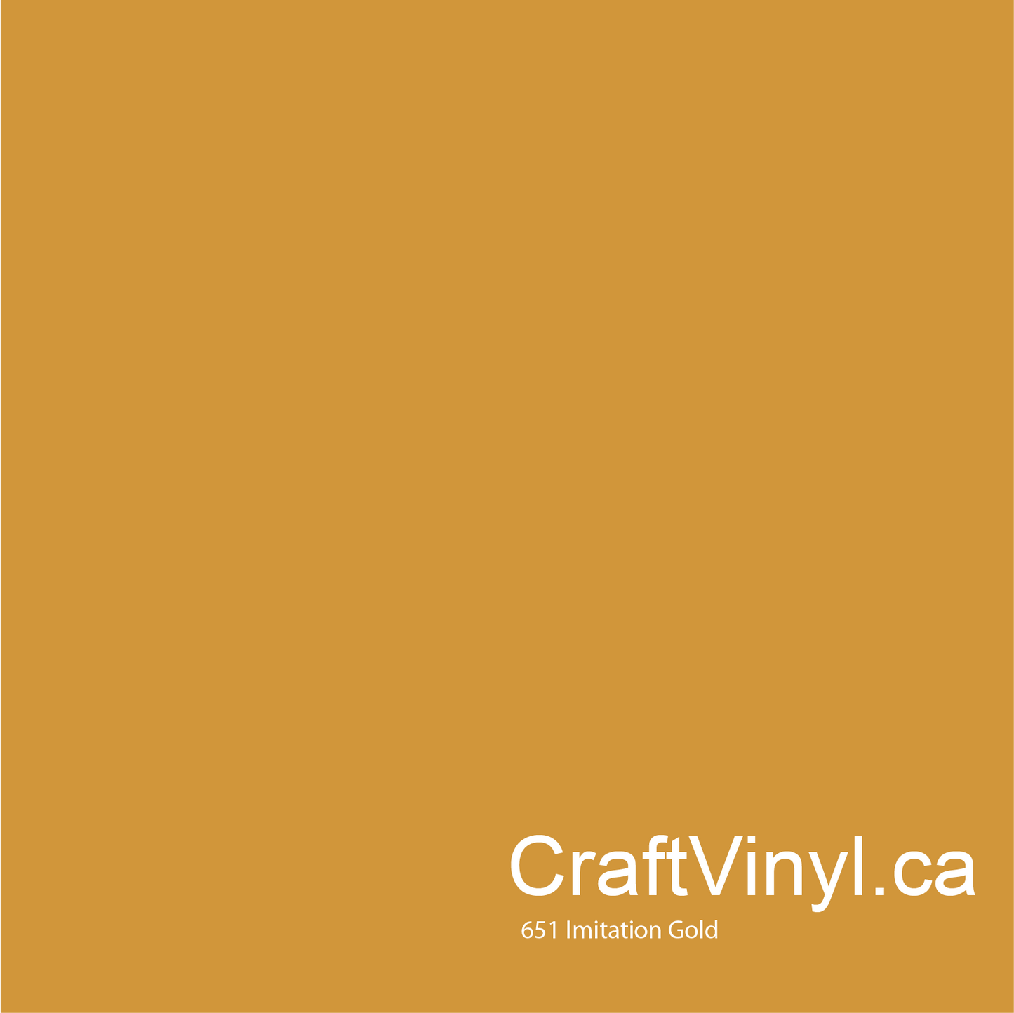Oracal 651 Glossy Imitation Gold #824