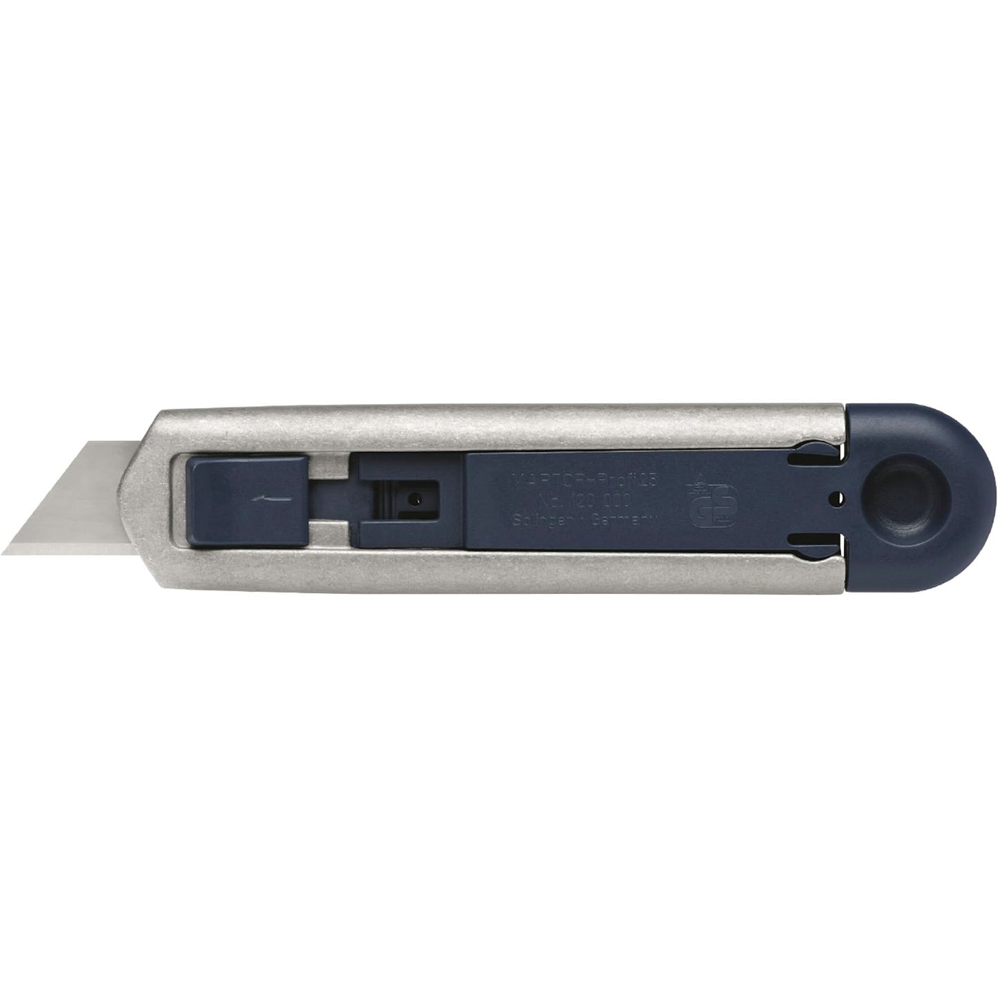 Profi 25 Semi-Automatic Retractable Blade, 19 mm, Stainless Steel, Metal/Metal Detectable Plastic Handle