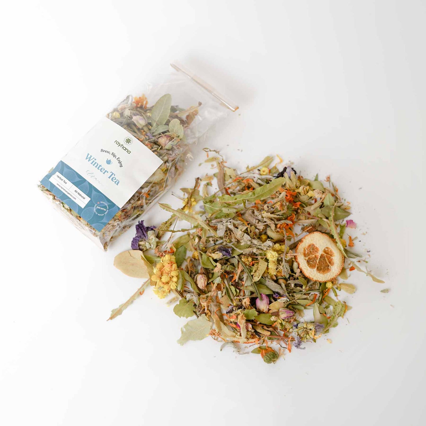 Thé d'hiver – Mélange de bien-être aux herbes par Rayhana Organics