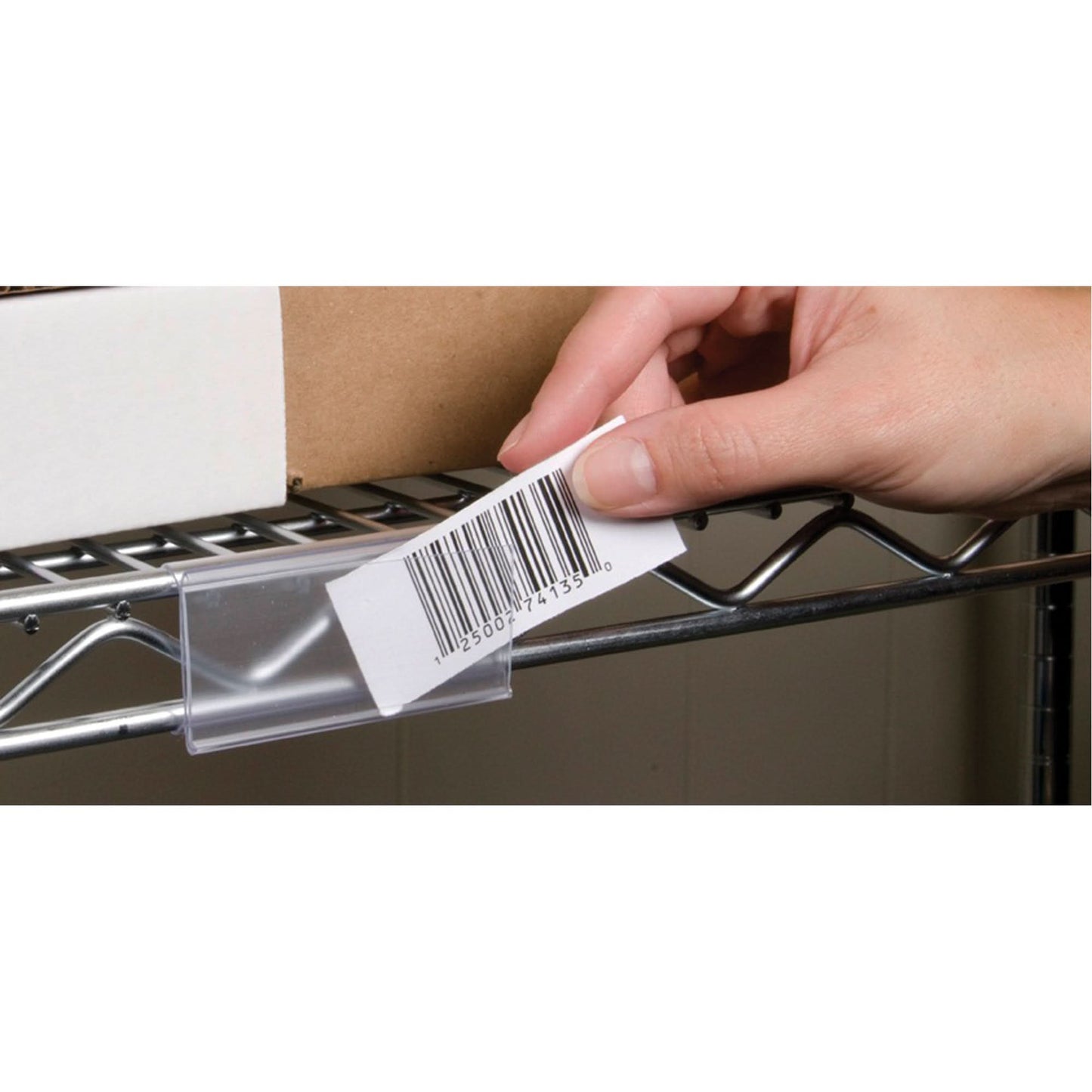 Write-On Magnetic Tags, Magnetic, 6" L x 2" W