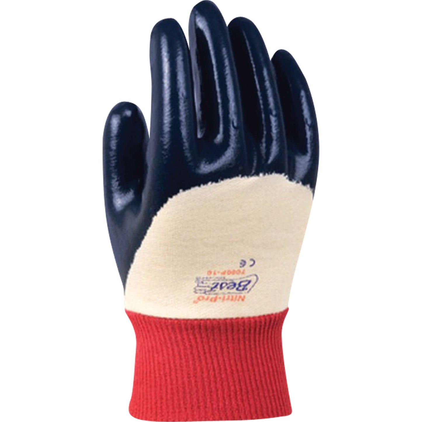 Nitri-Pro® Gloves, 10/X-Large, Nitrile Coating, Jersey/Cotton Shell